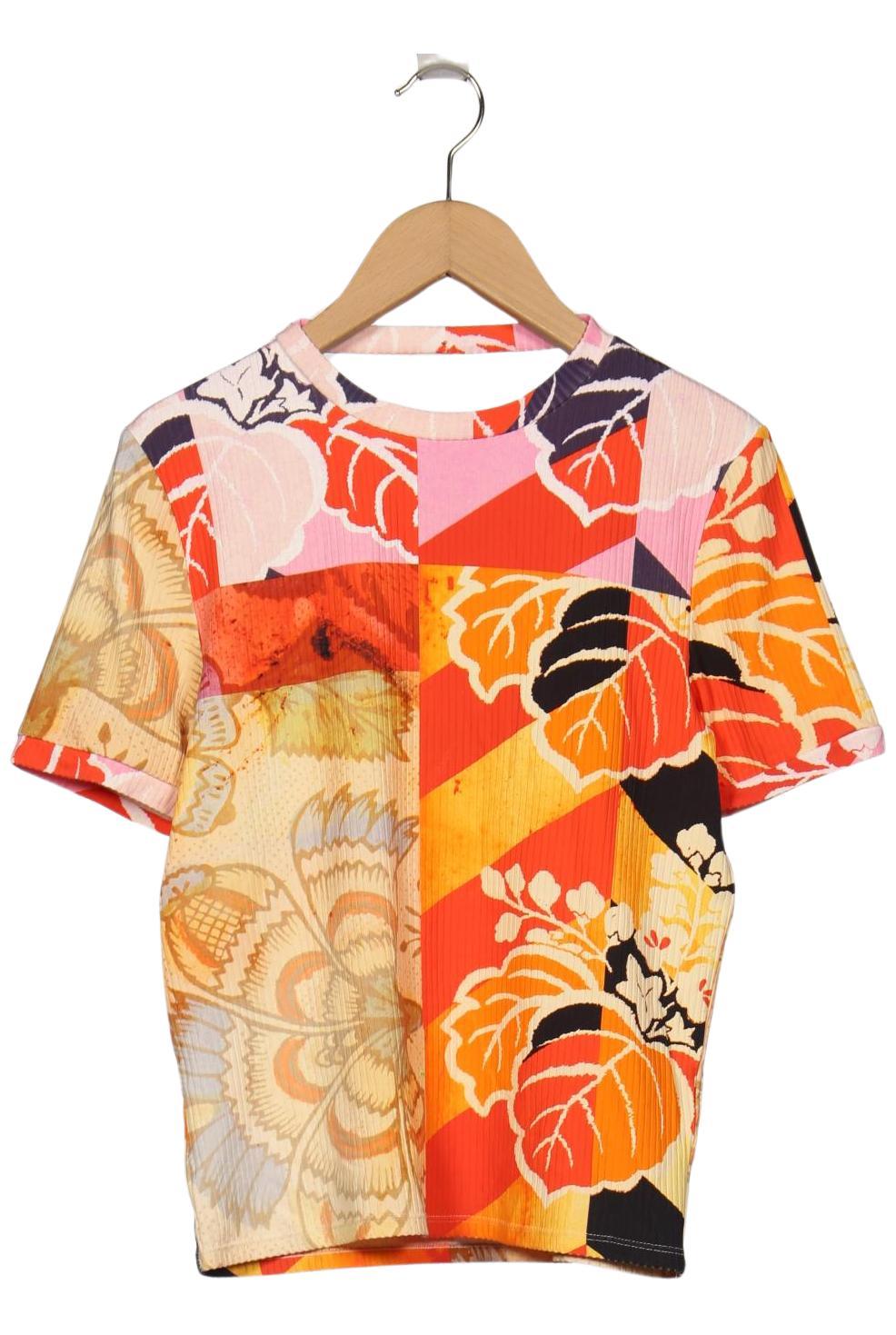 

Desigual Damen T-Shirt, mehrfarbig, Gr. 42