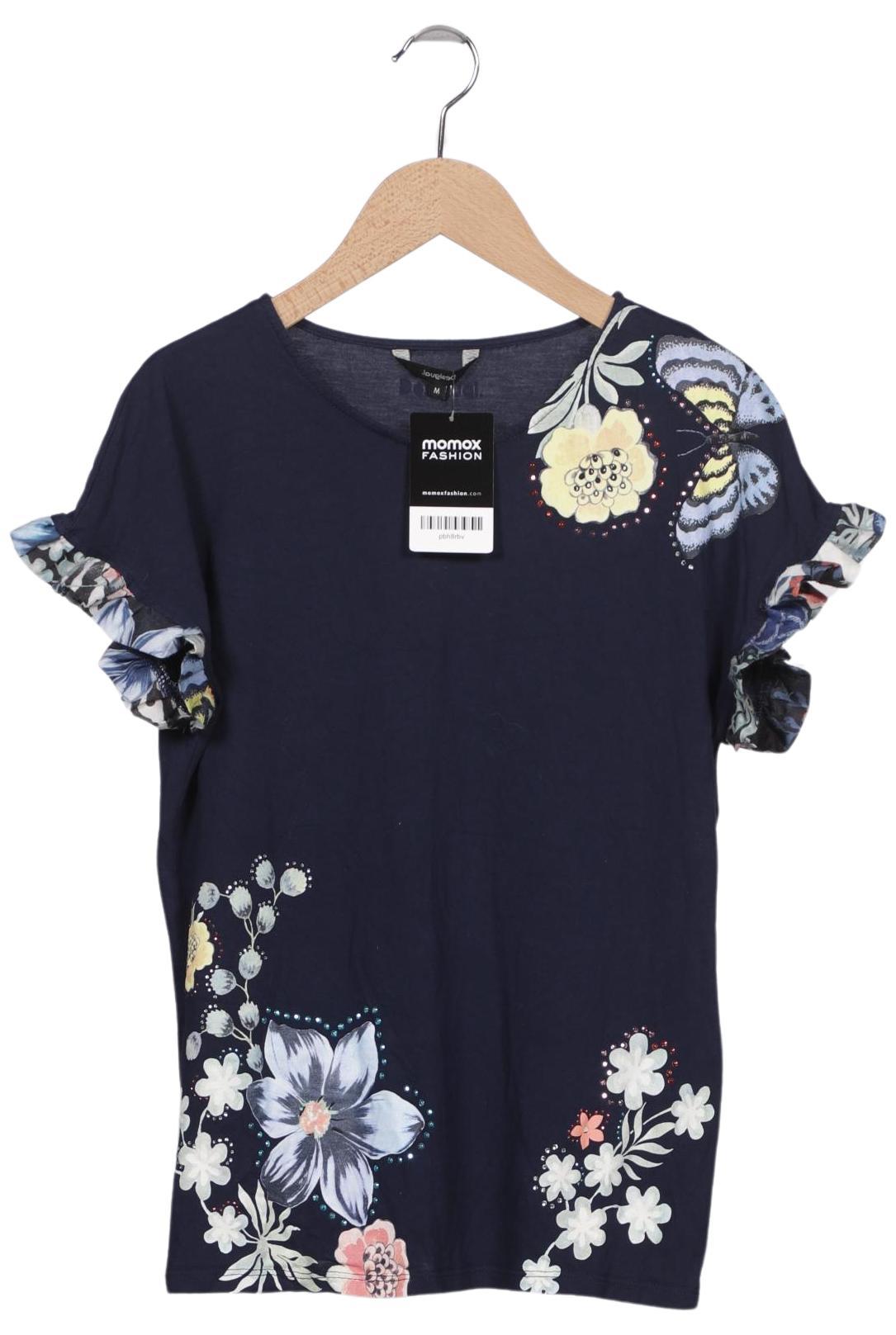 

Desigual Damen T-Shirt, marineblau, Gr. 38