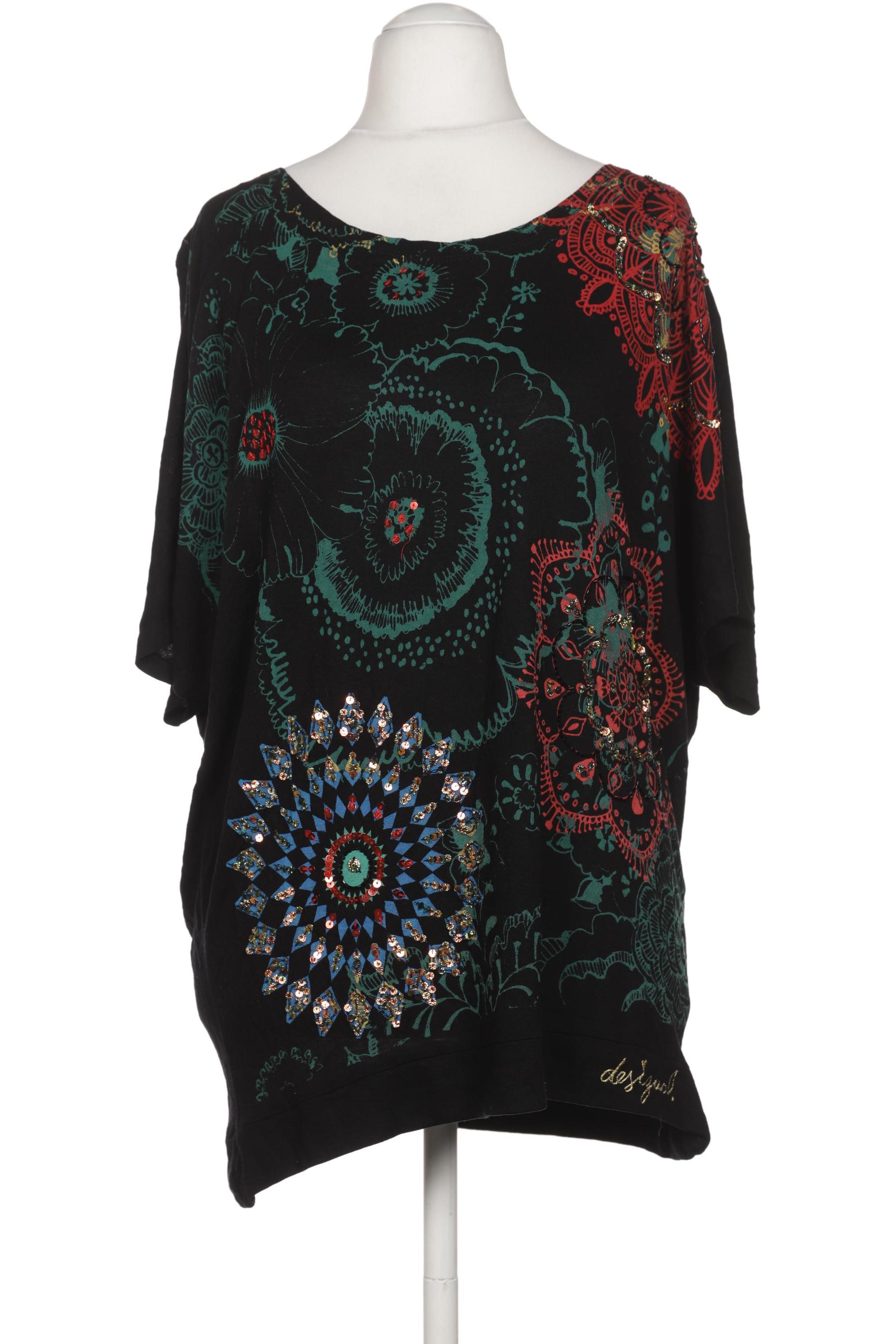 

Desigual Damen T-Shirt, schwarz
