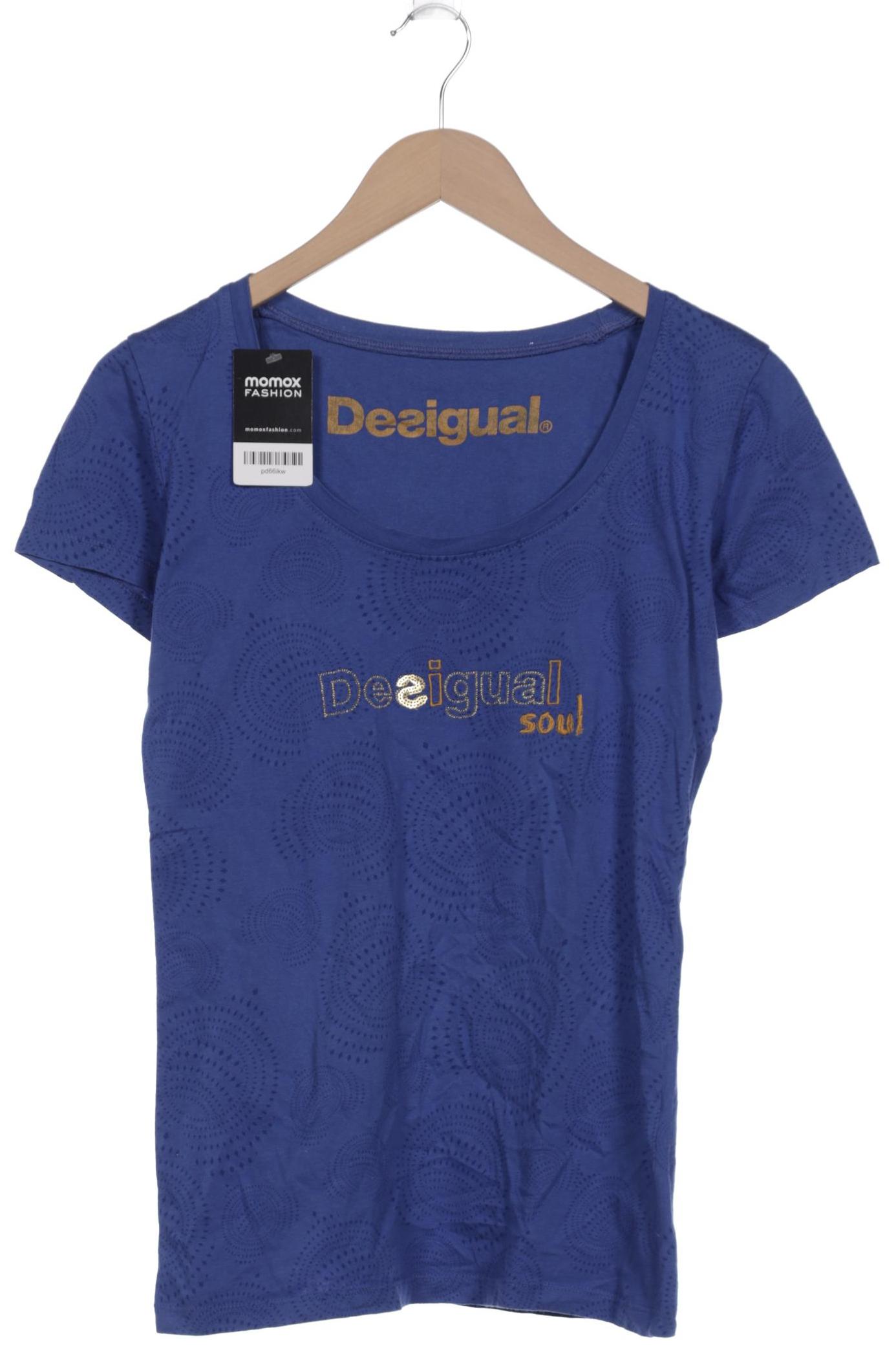 

Desigual Damen T-Shirt, blau
