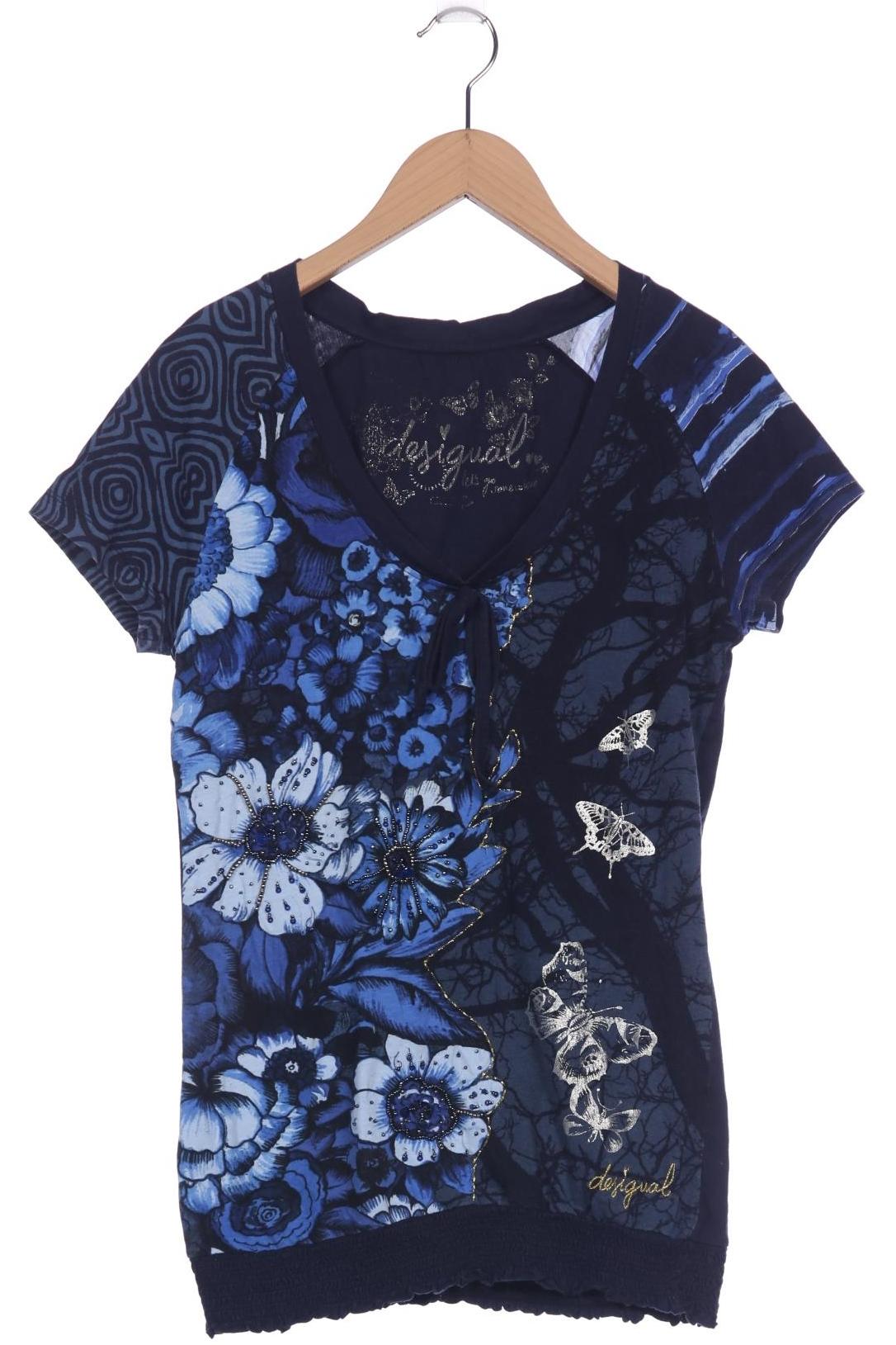 

Desigual Damen T-Shirt, marineblau, Gr. 38
