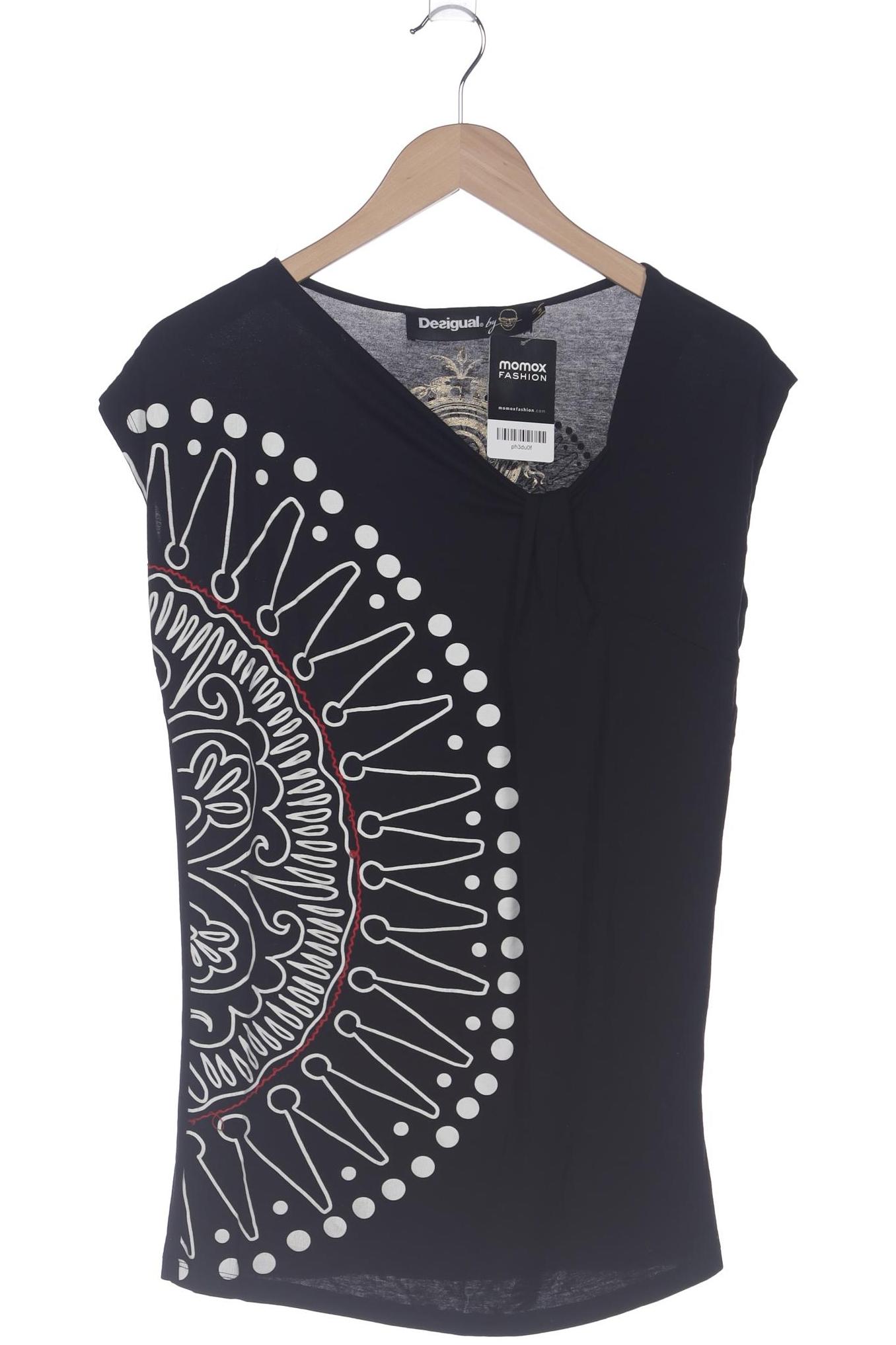 

Desigual Damen T-Shirt, schwarz, Gr. 38