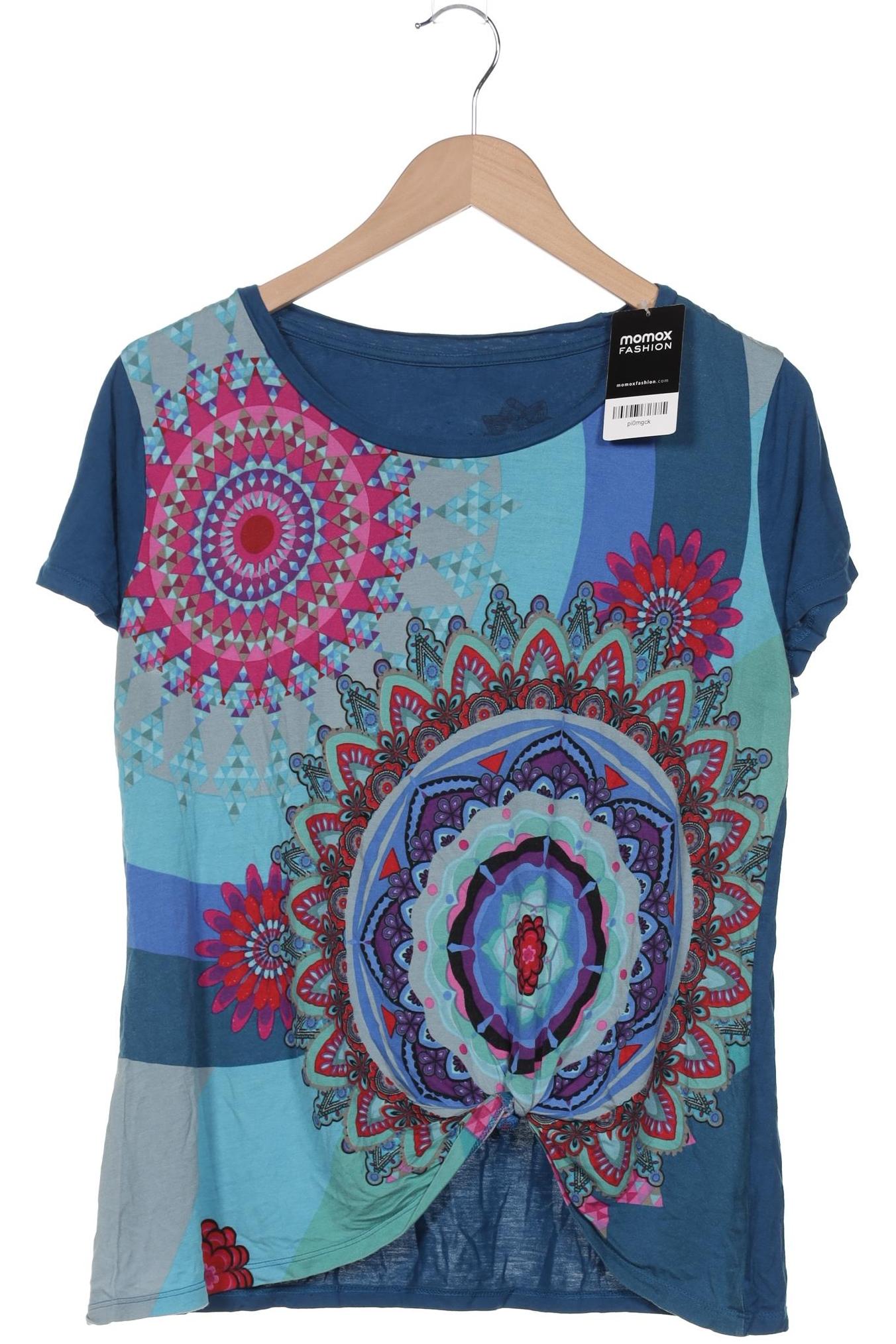 

Desigual Damen T-Shirt, blau, Gr. 44