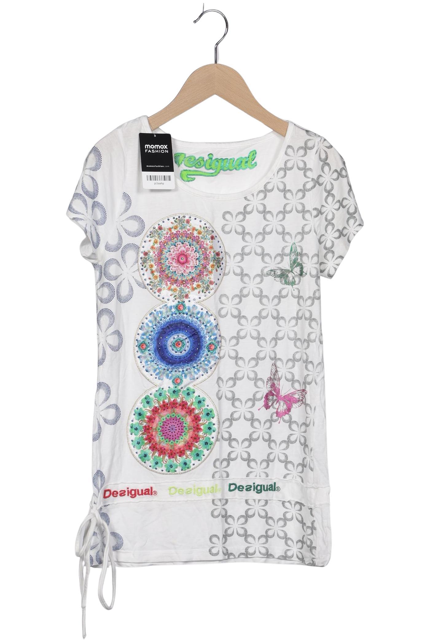 

Desigual Damen T-Shirt, weiß, Gr. 38