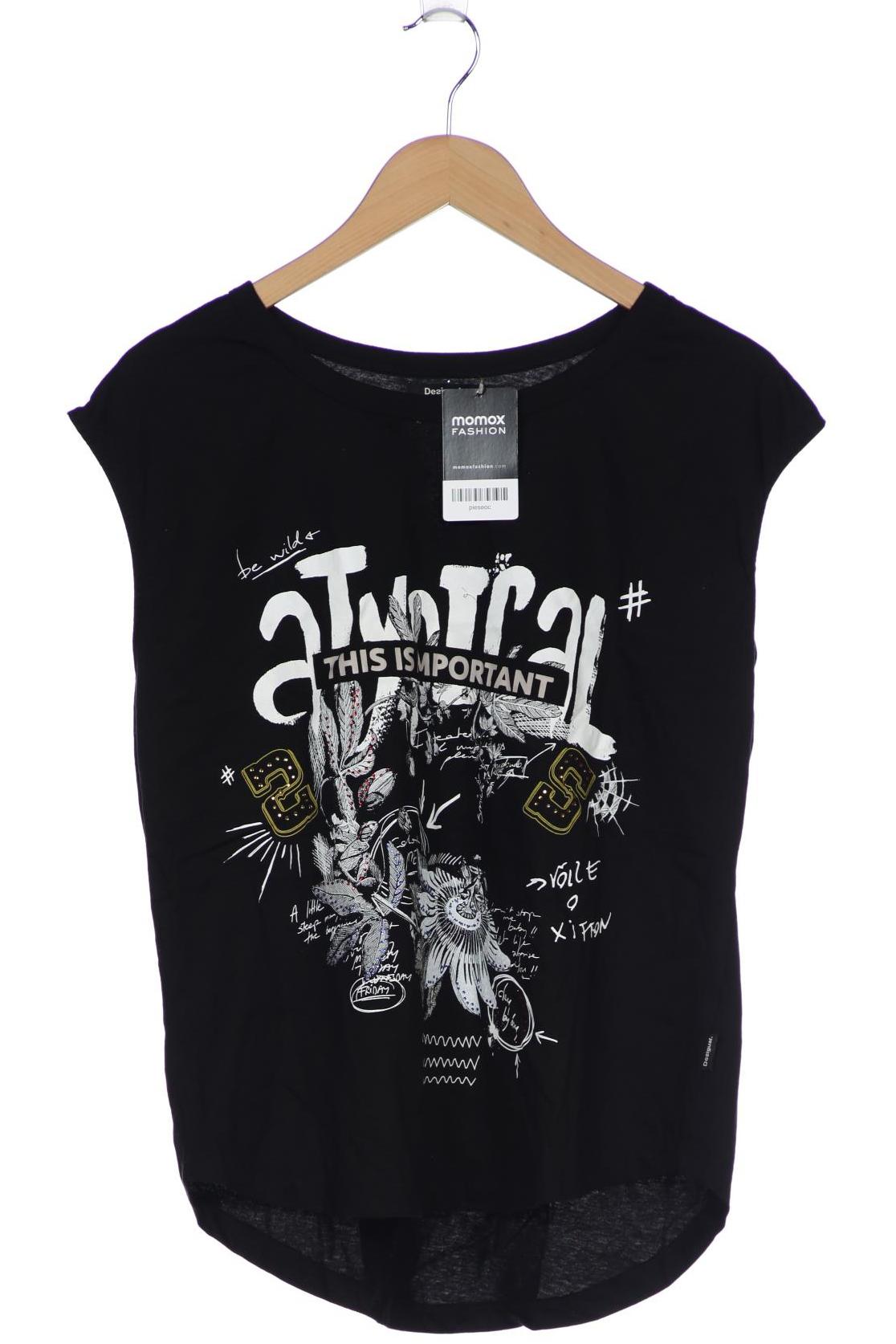 

Desigual Damen T-Shirt, schwarz