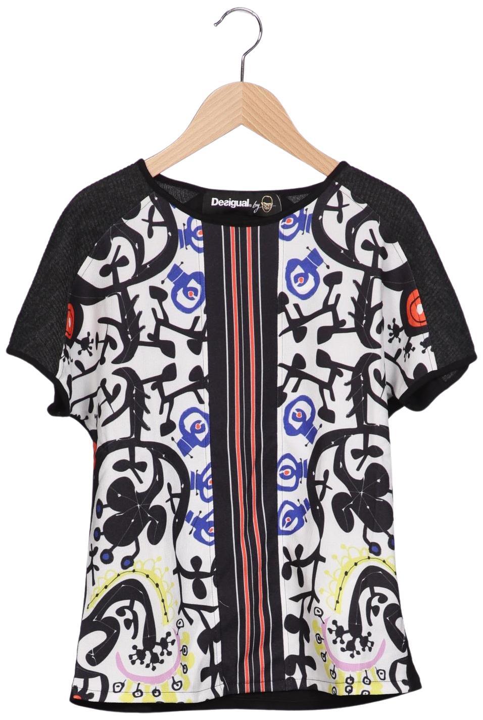 

Desigual Damen T-Shirt, schwarz, Gr. 36