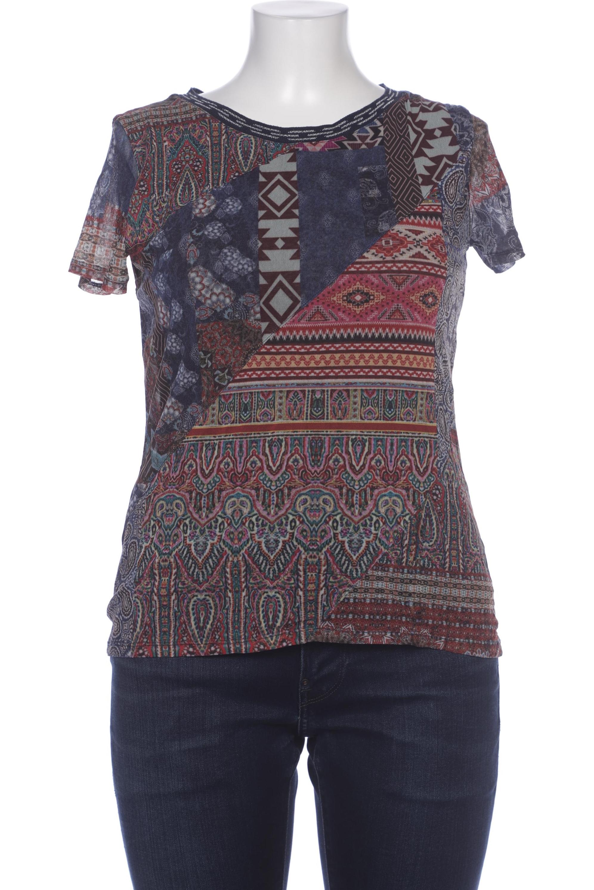 

Desigual Damen T-Shirt, mehrfarbig, Gr. 44