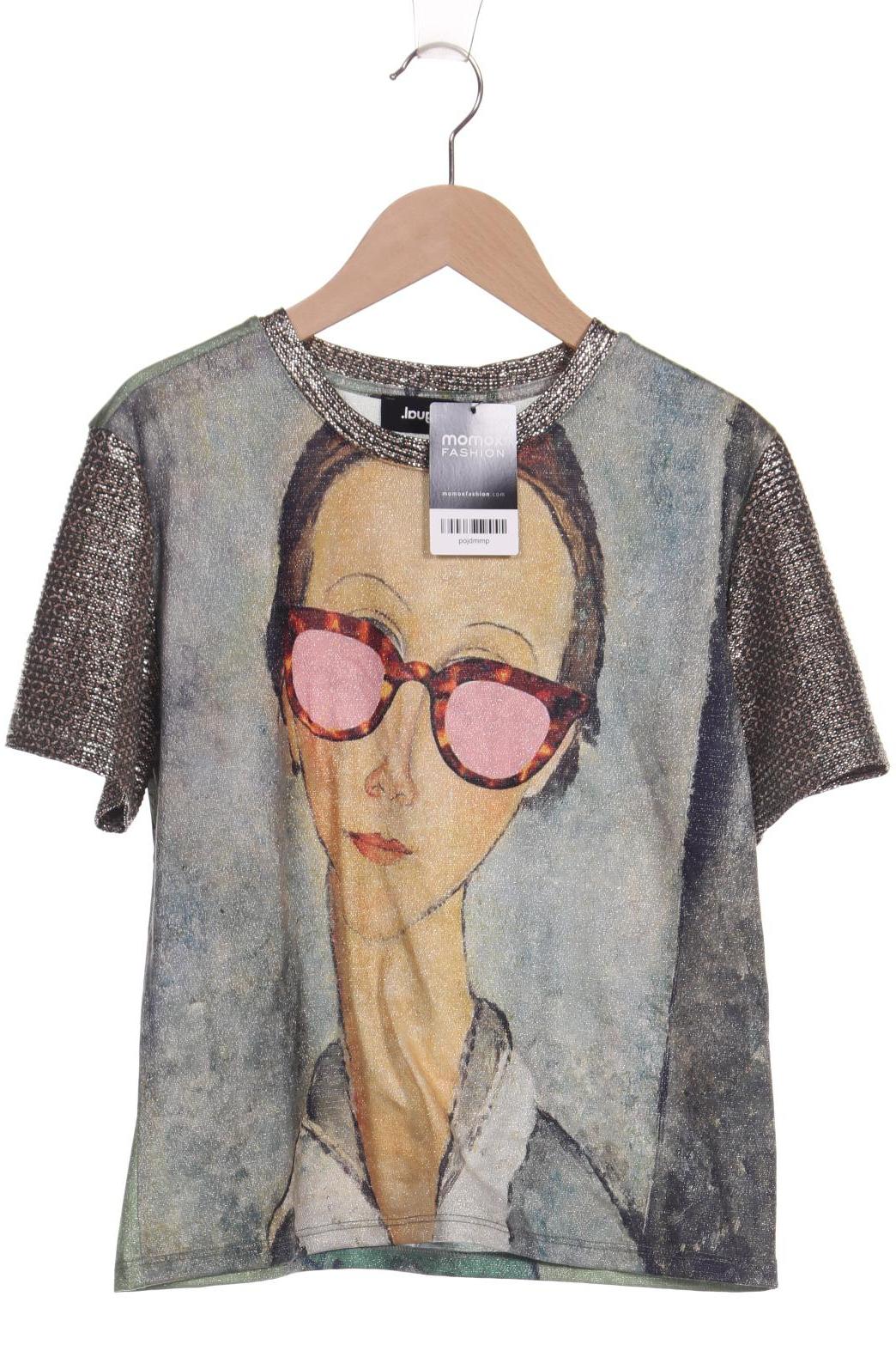

Desigual Damen T-Shirt, grün, Gr. 42