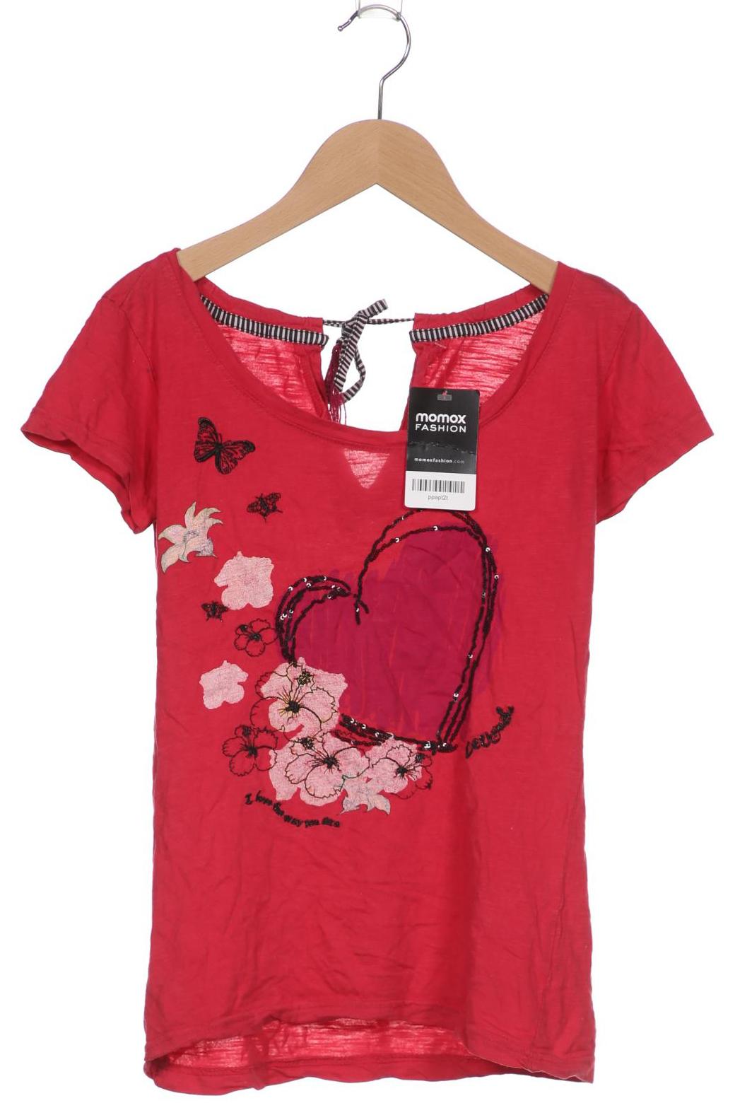 

Desigual Damen T-Shirt, rot