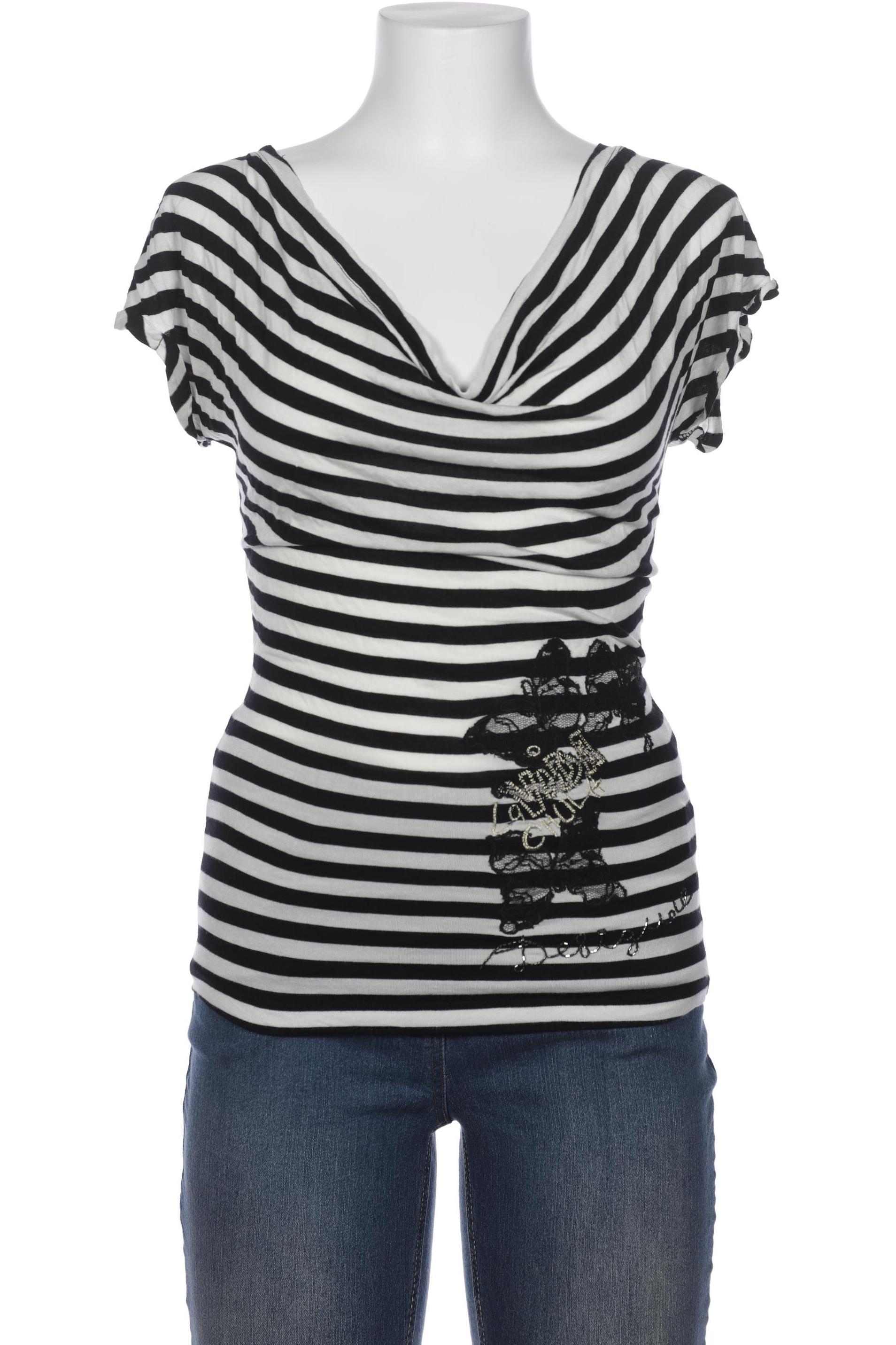 

Desigual Damen T-Shirt, schwarz, Gr. 36