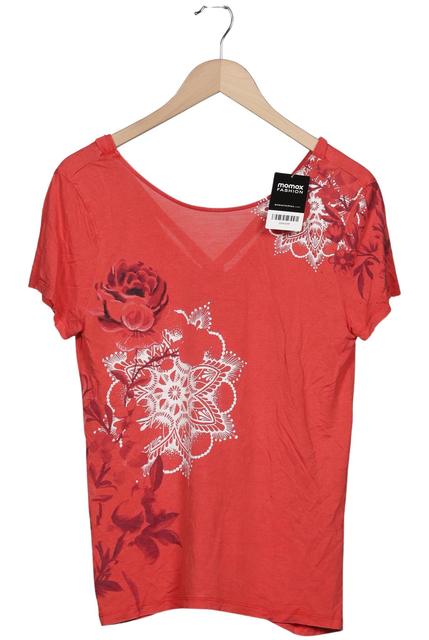

Desigual Damen T-Shirt, rot, Gr. 38