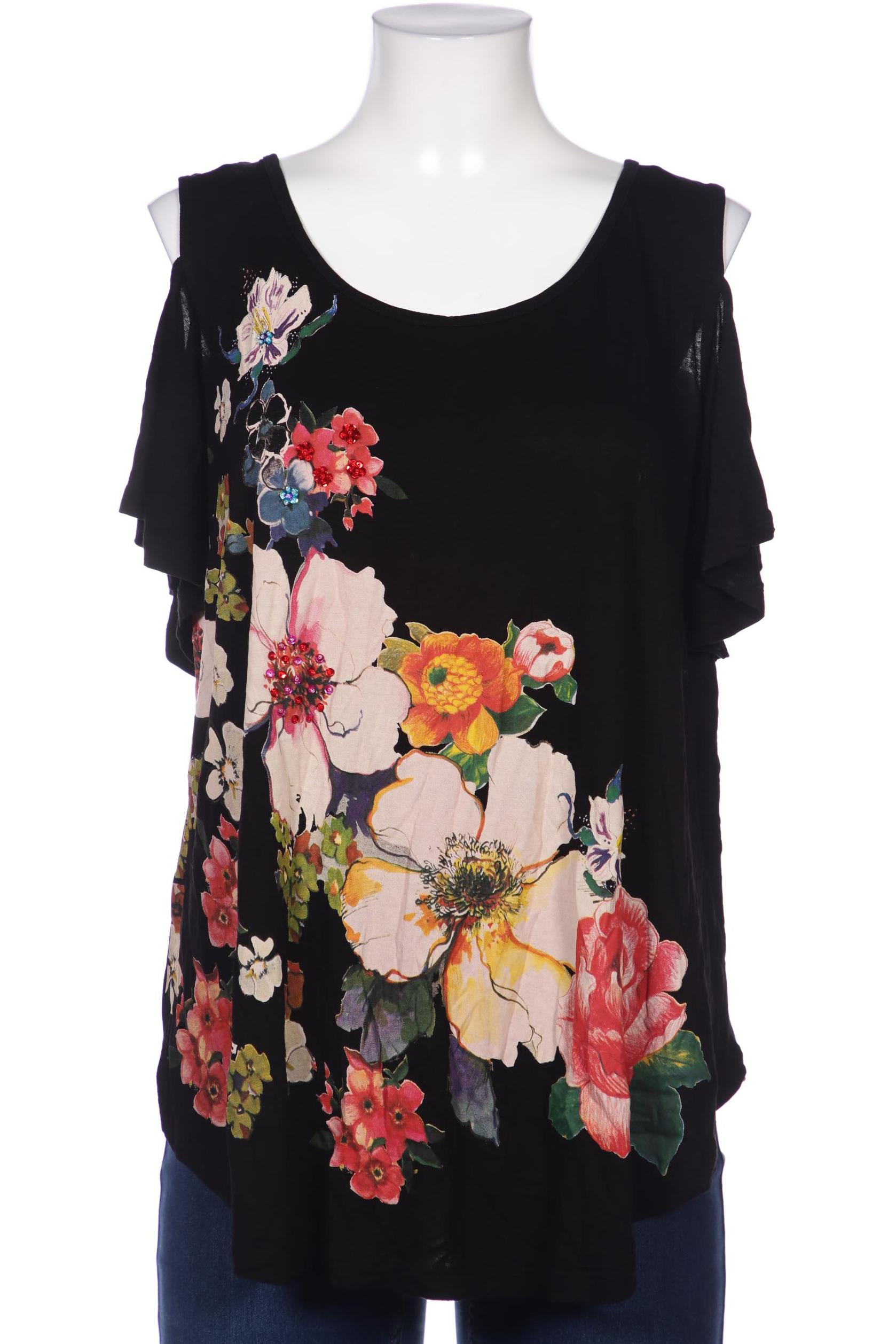 

Desigual Damen T-Shirt, schwarz, Gr. 38