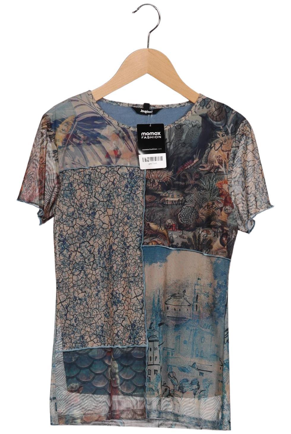 

Desigual Damen T-Shirt, braun, Gr. 36