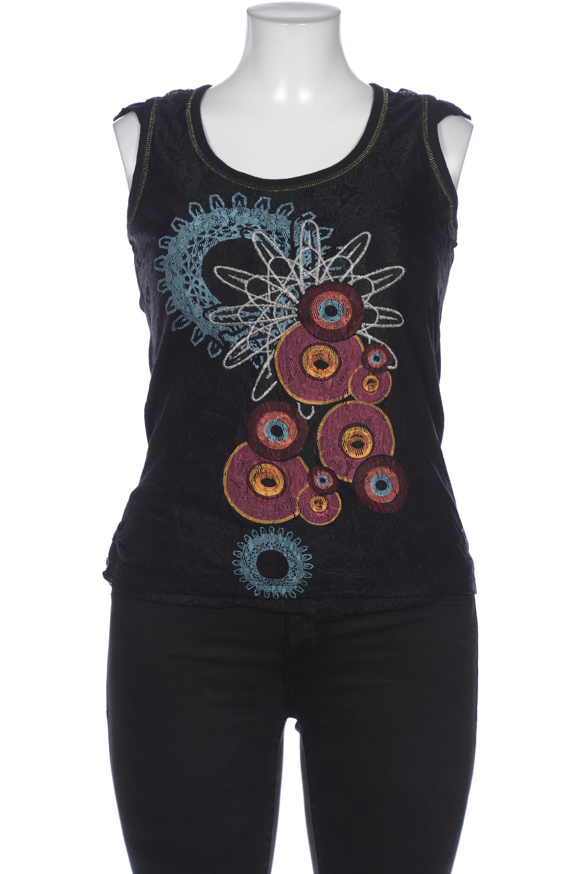 

Desigual Damen T-Shirt, schwarz, Gr. 44