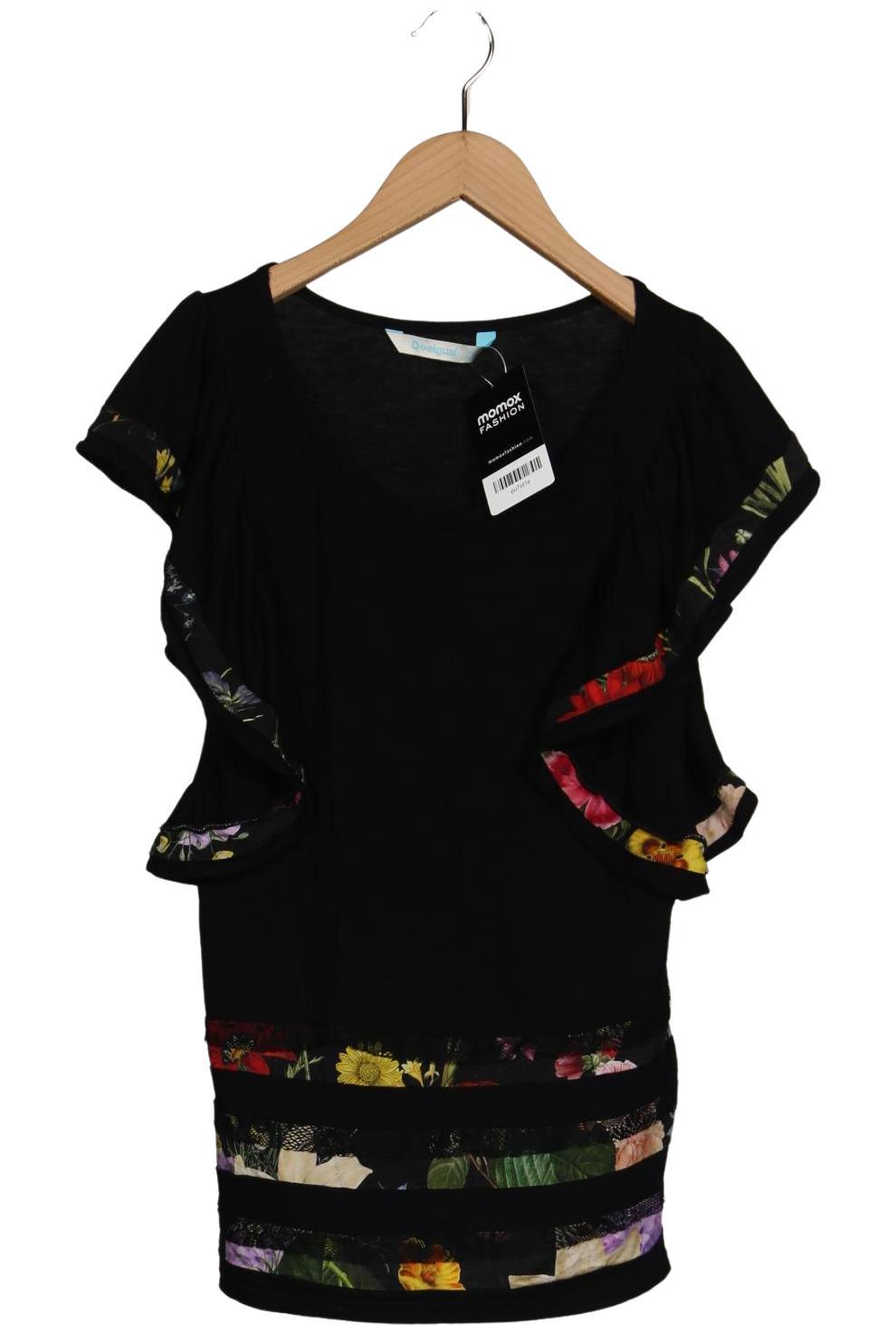 

Desigual Damen T-Shirt, schwarz, Gr. 36