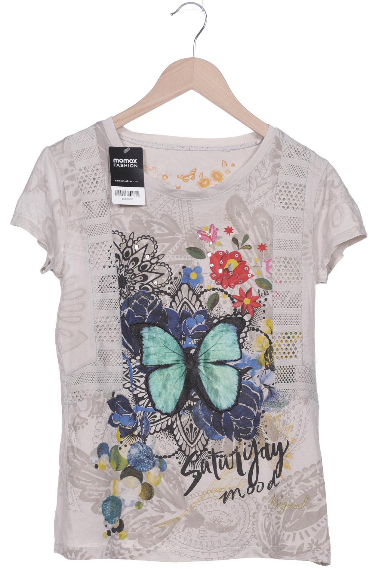 

Desigual Damen T-Shirt, mehrfarbig, Gr. 38