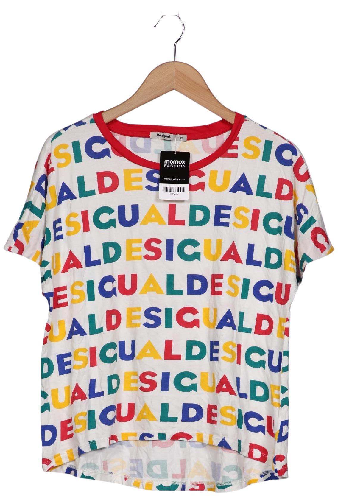 

Desigual Damen T-Shirt, mehrfarbig, Gr. 44