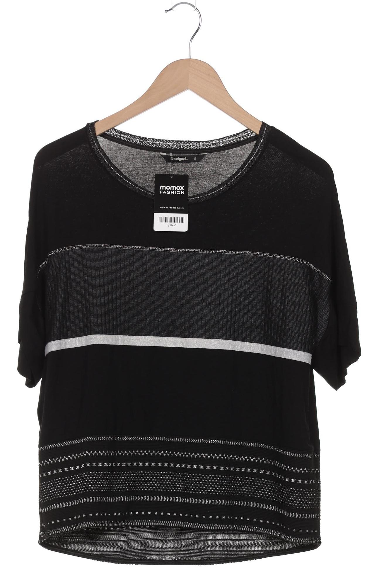

Desigual Damen T-Shirt, schwarz, Gr. 36