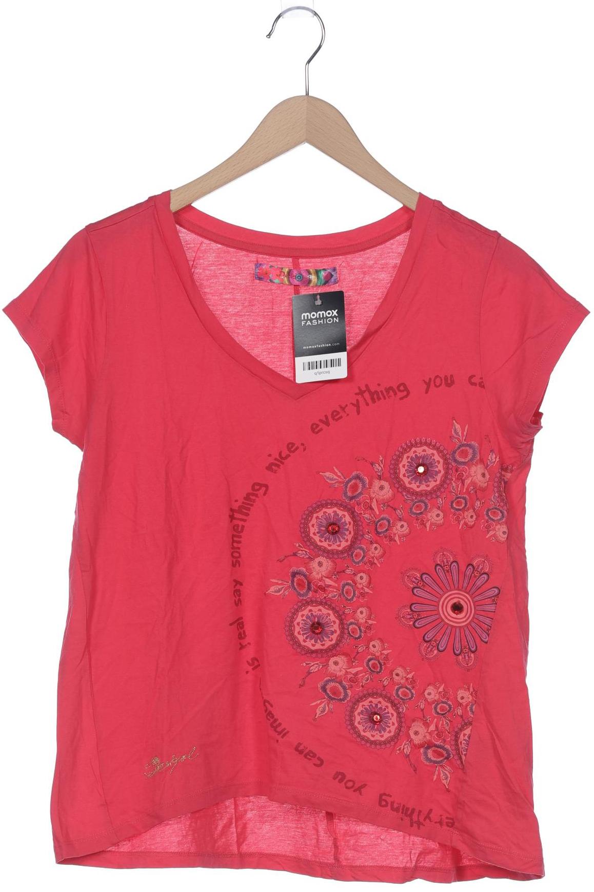 

Desigual Damen T-Shirt, pink, Gr. 38