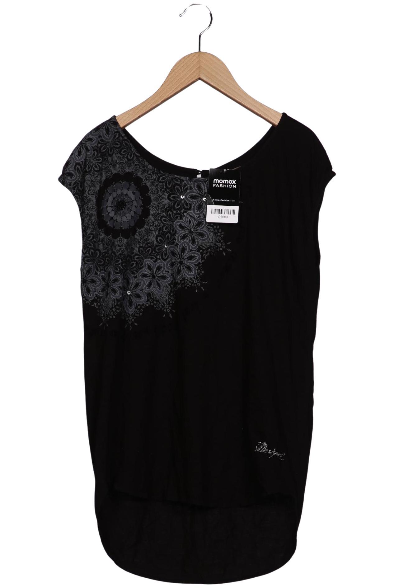 

Desigual Damen T-Shirt, schwarz, Gr. 36
