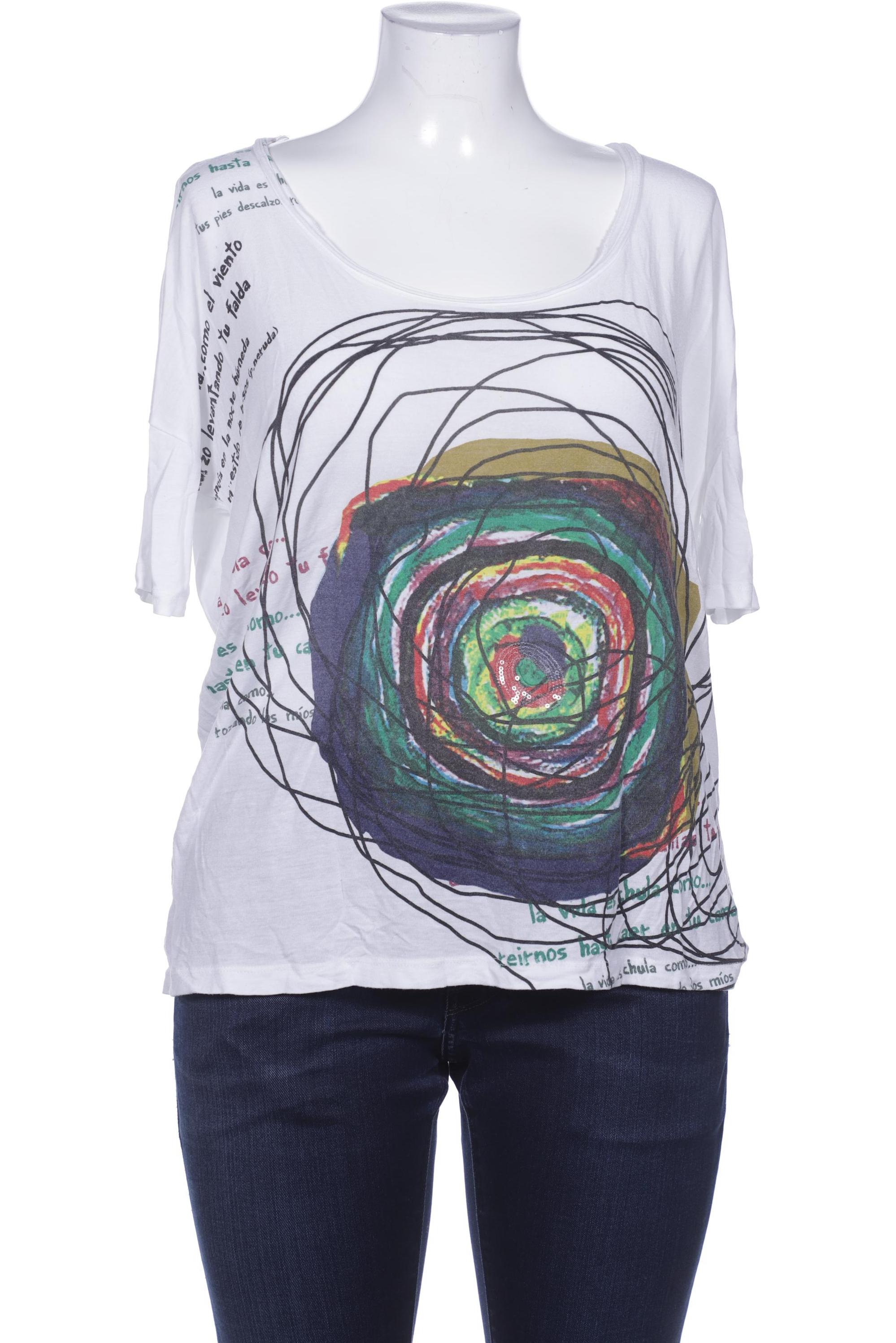 

Desigual Damen T-Shirt, weiß