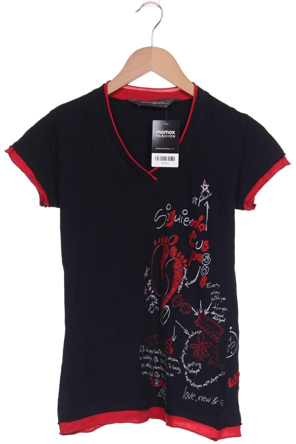 

Desigual Damen T-Shirt, schwarz