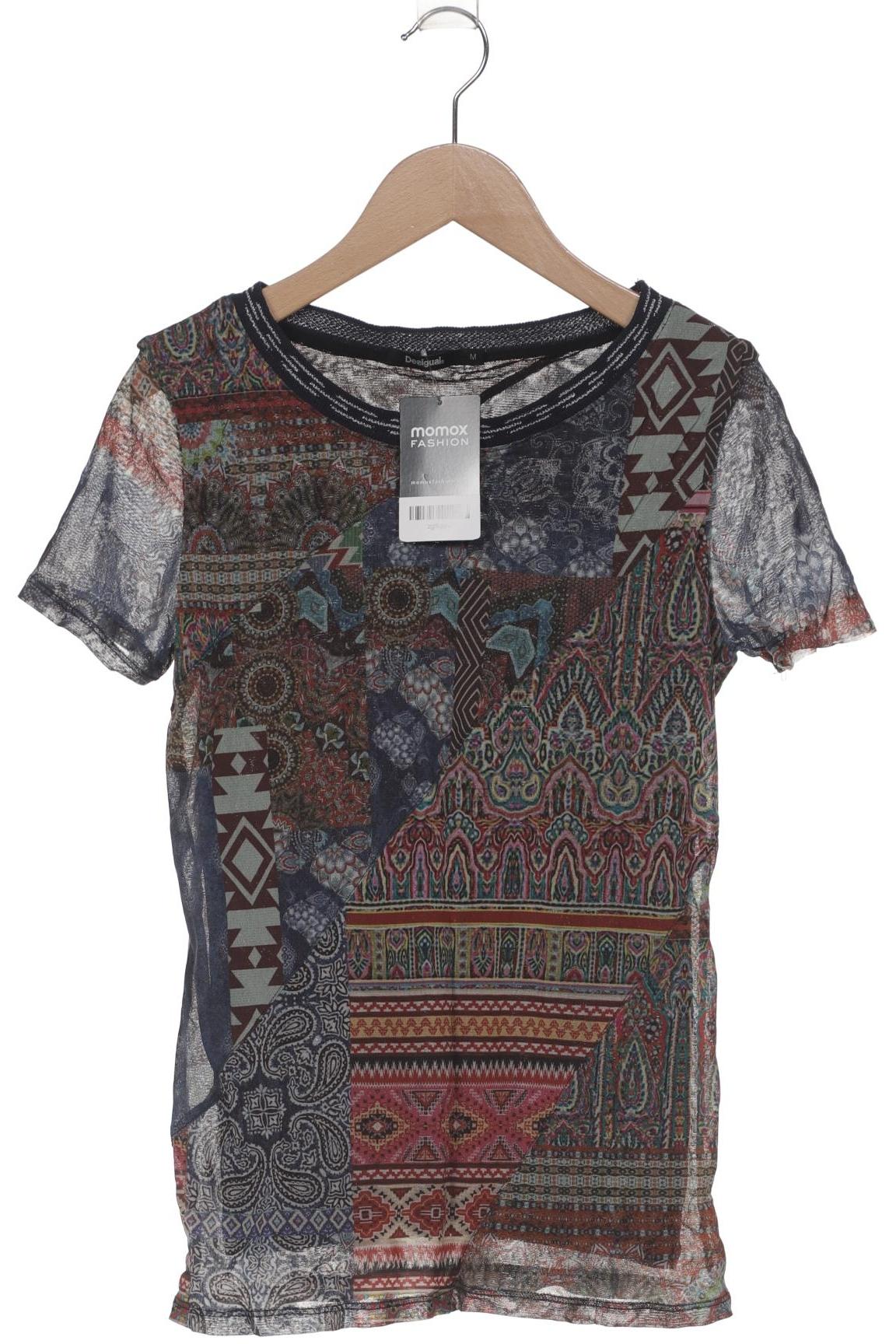 

Desigual Damen T-Shirt, mehrfarbig, Gr. 38