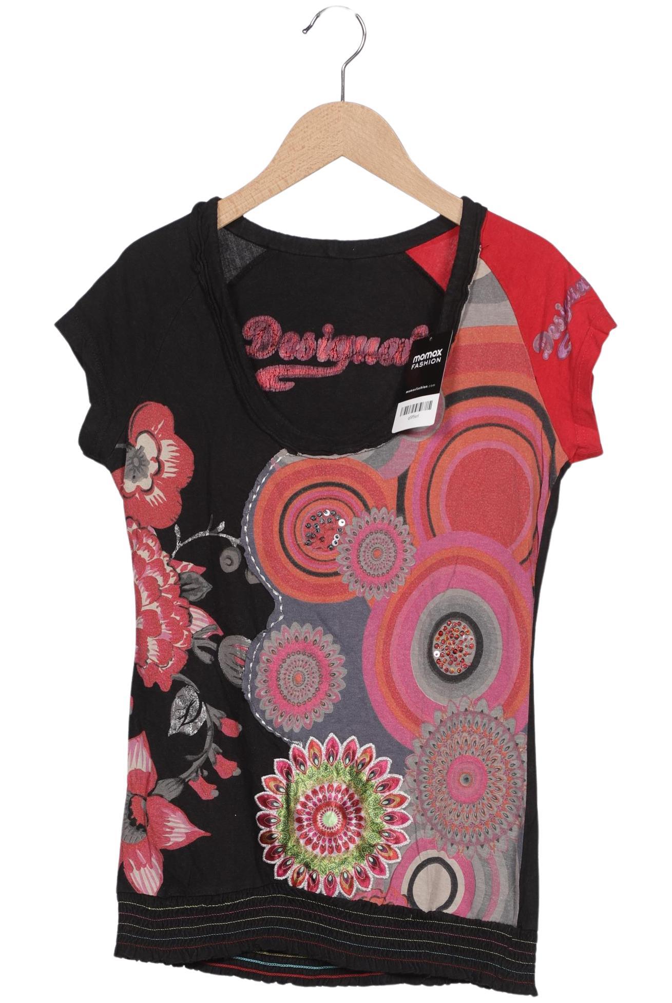 

Desigual Damen T-Shirt, schwarz, Gr. 36