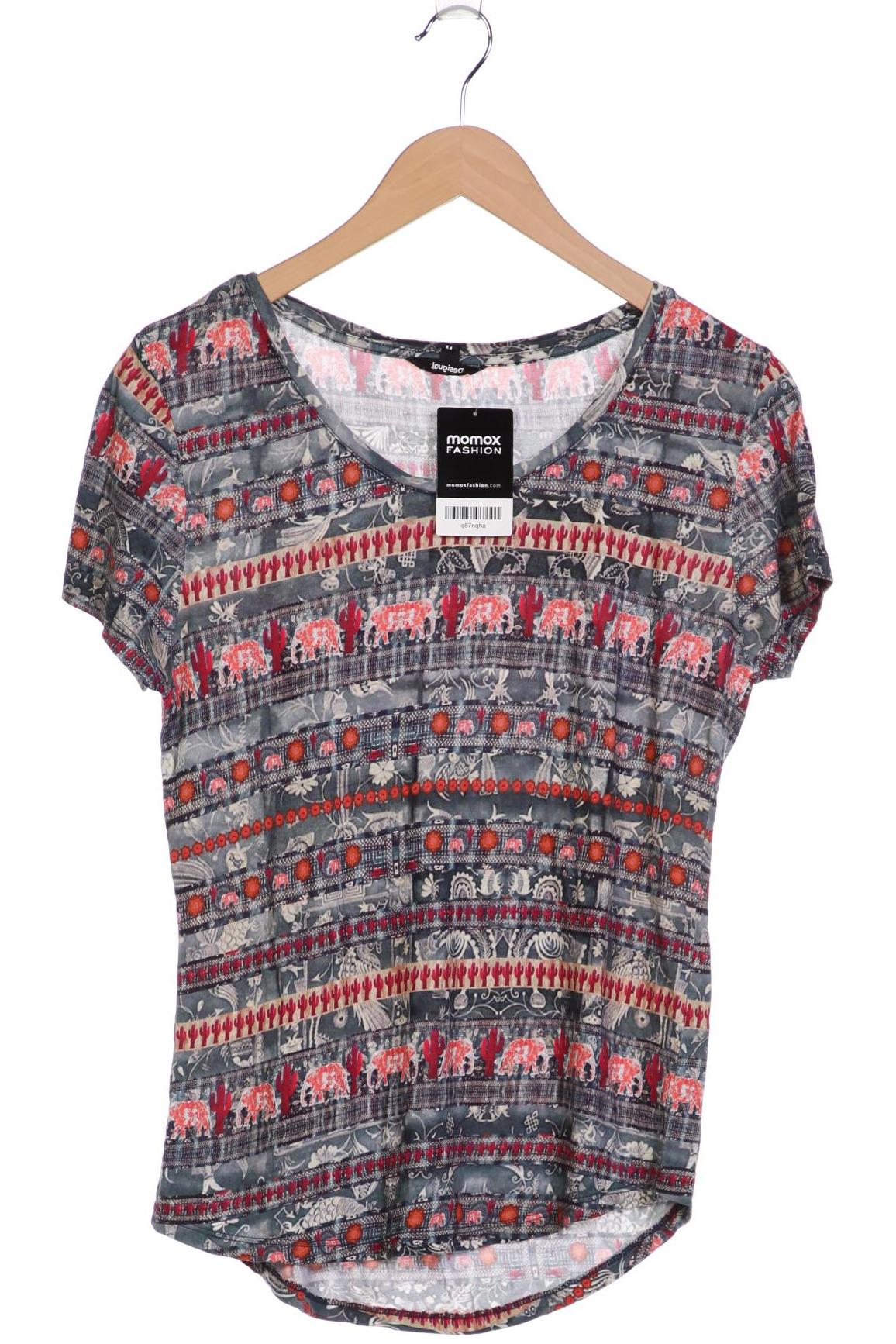 

Desigual Damen T-Shirt, grau, Gr. 38