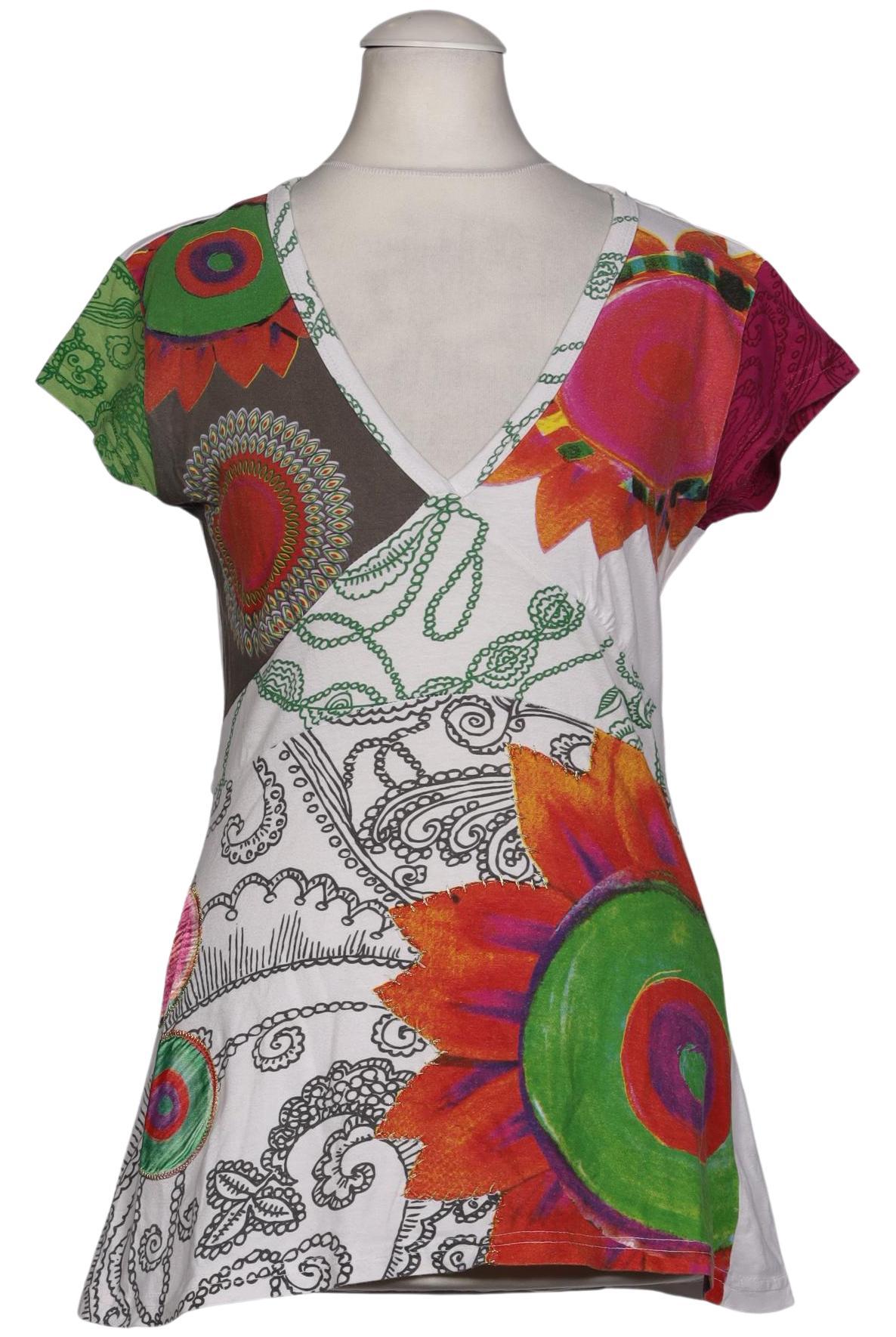 

Desigual Damen T-Shirt, mehrfarbig, Gr. 36
