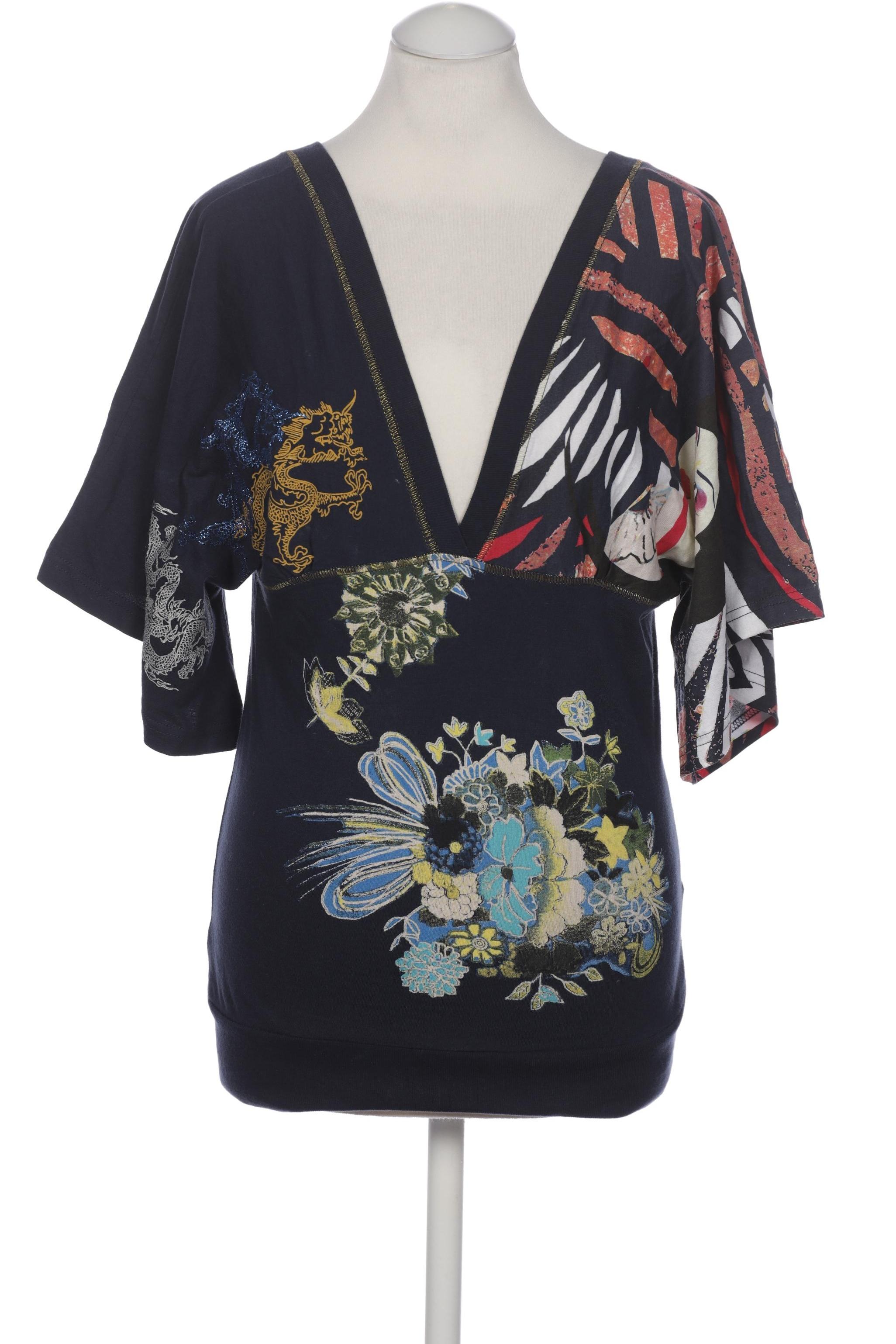 

Desigual Damen T-Shirt, marineblau, Gr. 38
