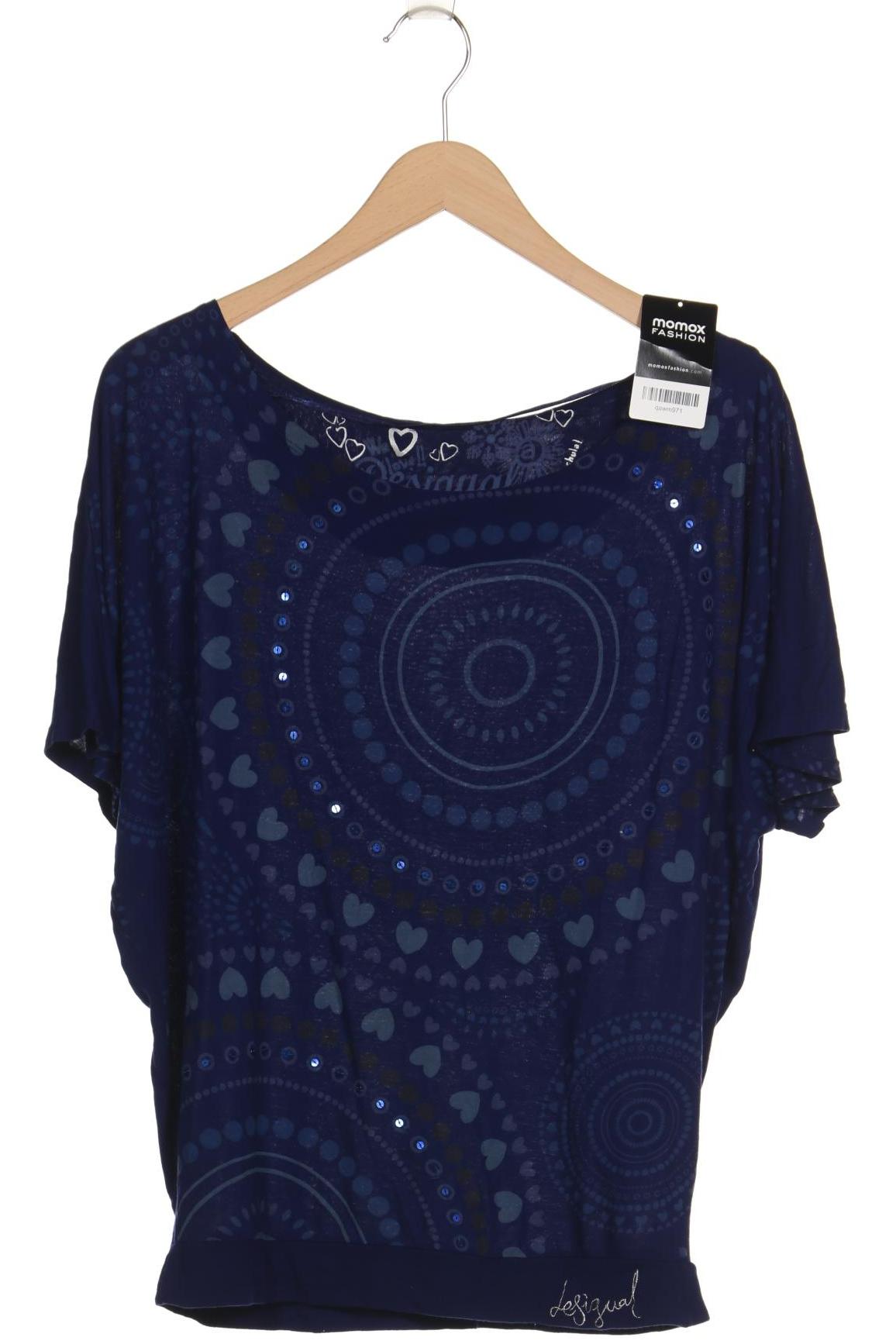 

Desigual Damen T-Shirt, marineblau, Gr. 38