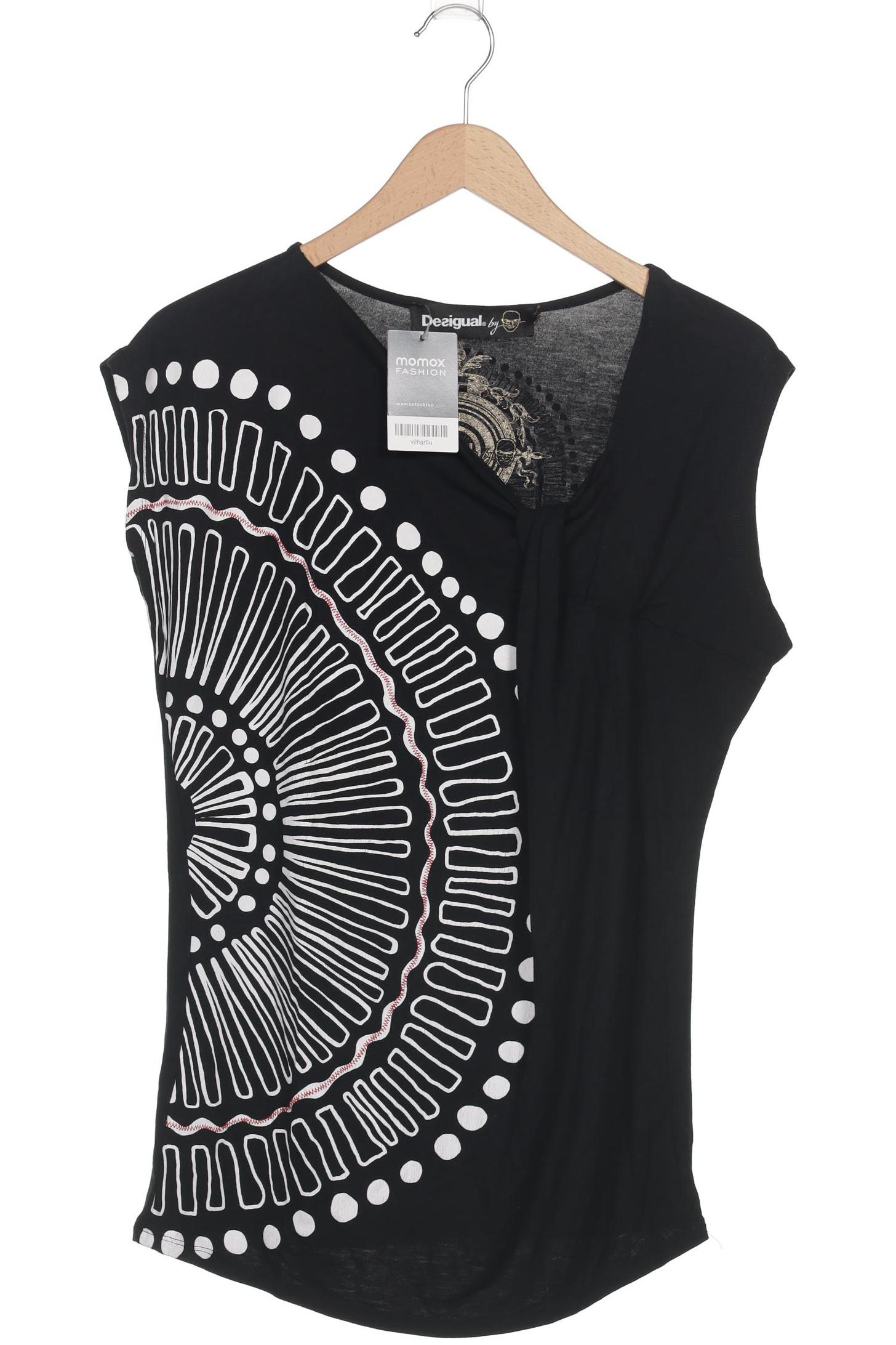 

Desigual Damen T-Shirt, schwarz, Gr. 42