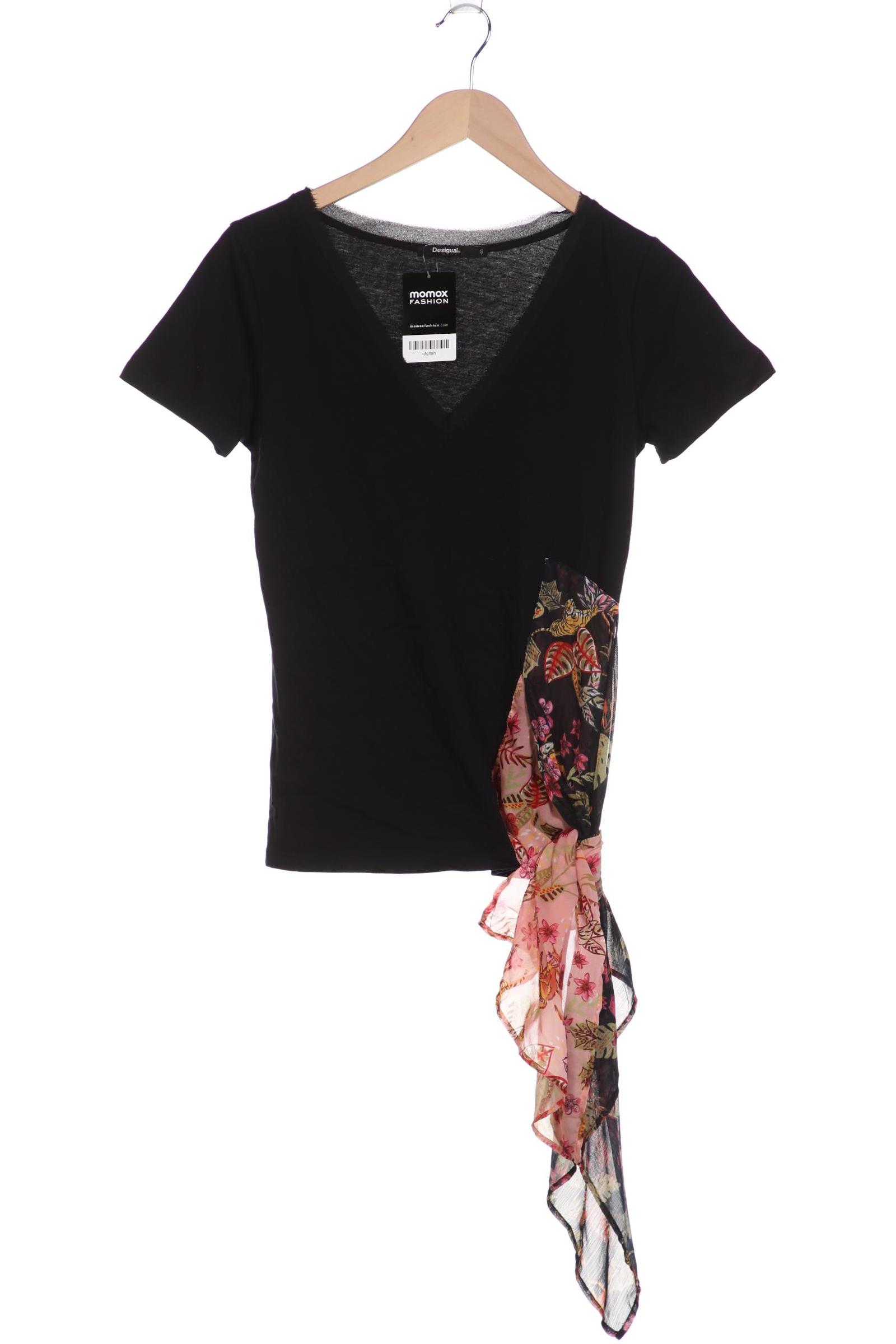 

Desigual Damen T-Shirt, schwarz, Gr. 36
