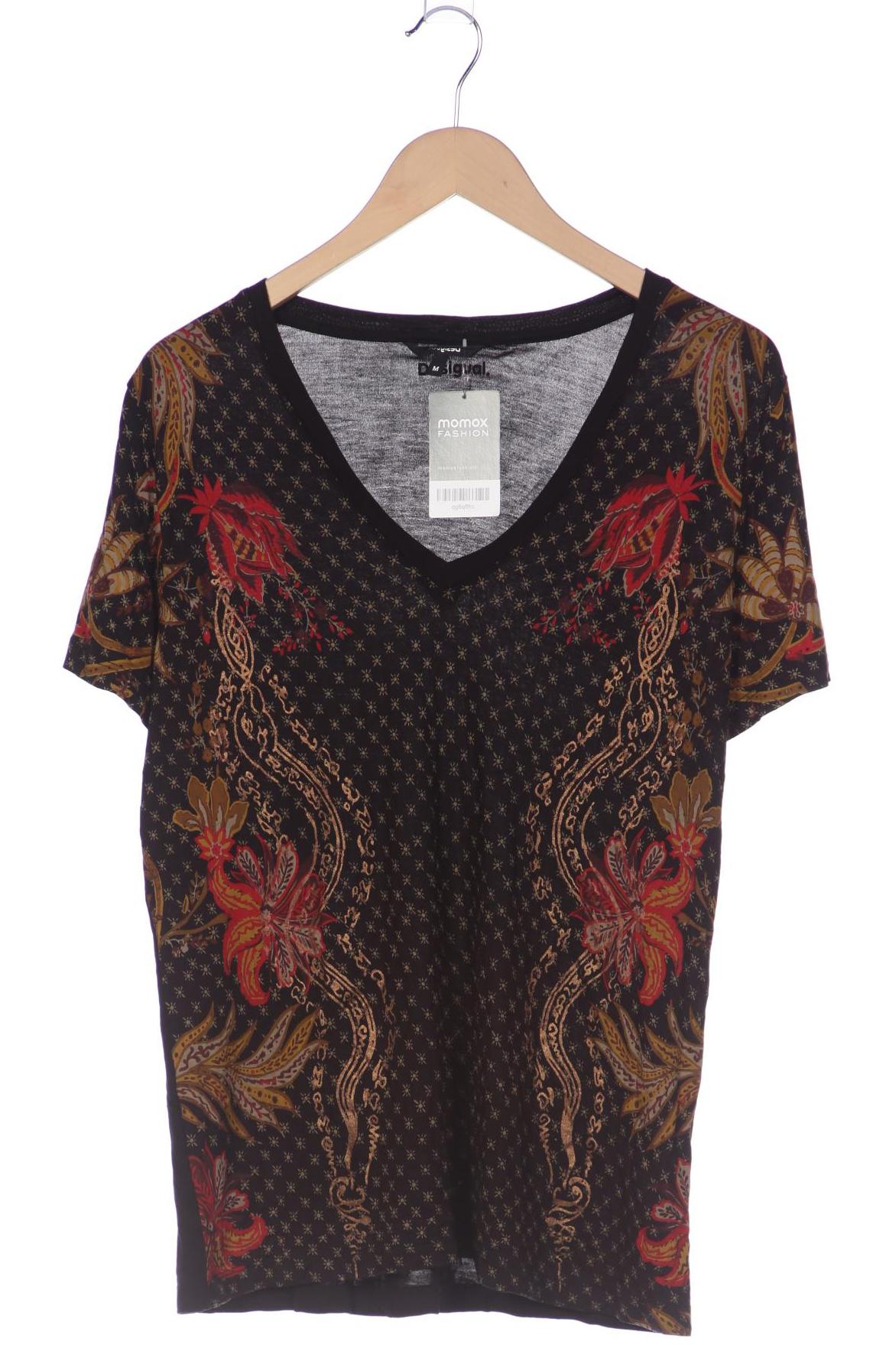 

Desigual Damen T-Shirt, schwarz, Gr. 38