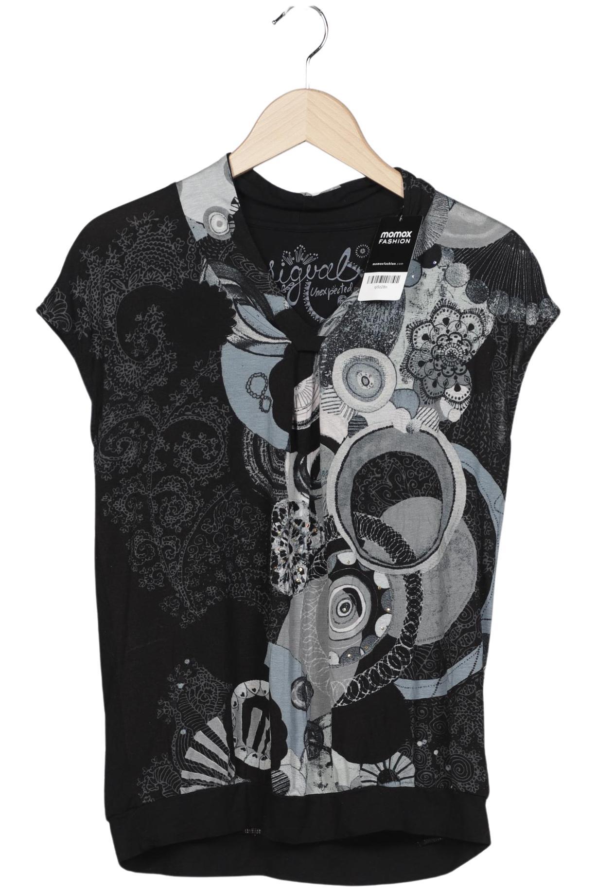 

Desigual Damen T-Shirt, schwarz, Gr. 42