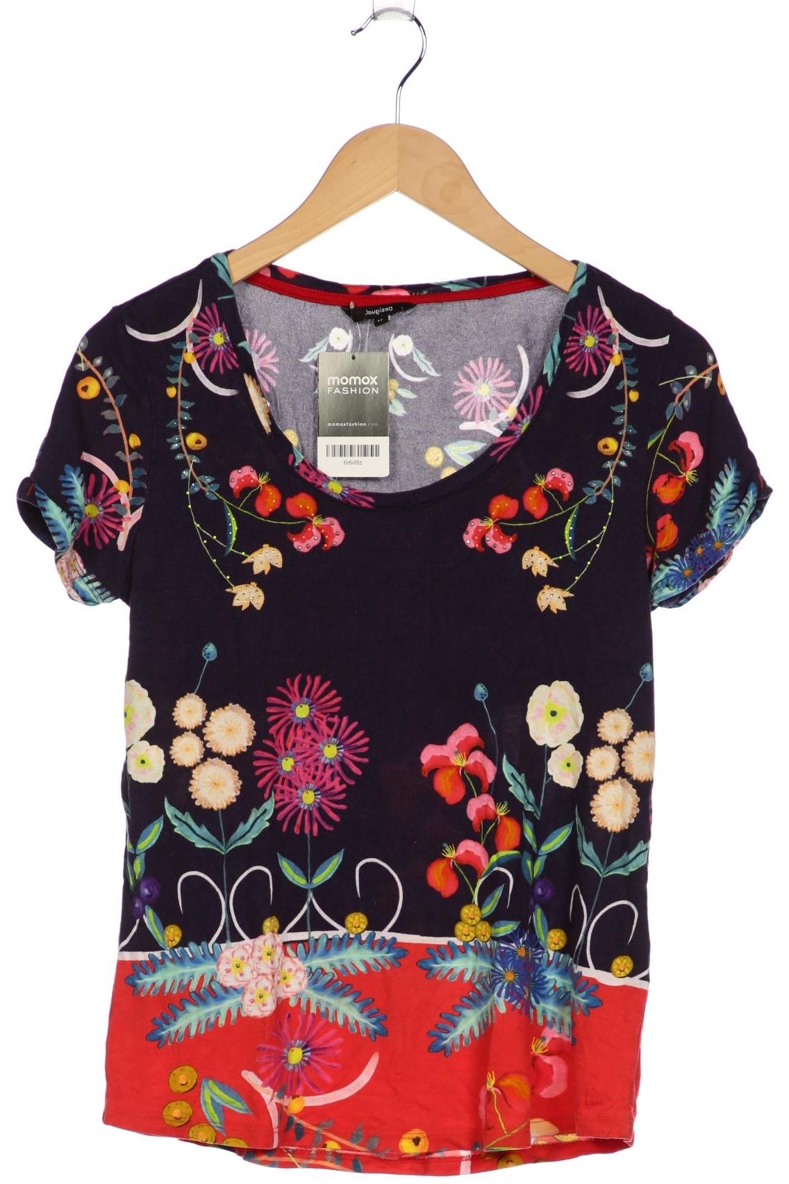 

Desigual Damen T-Shirt, mehrfarbig, Gr. 38