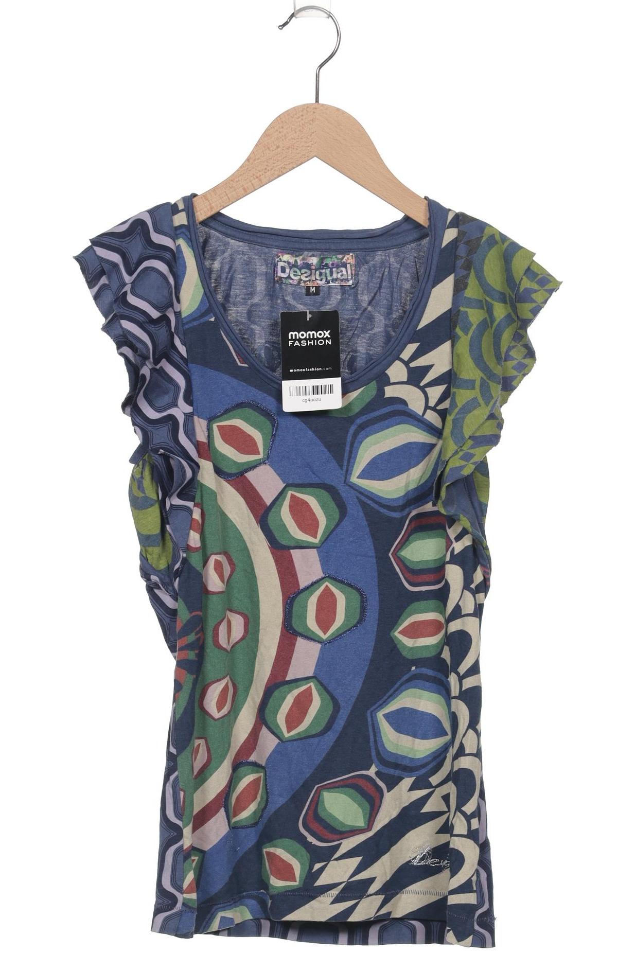 

Desigual Damen T-Shirt, blau, Gr. 38