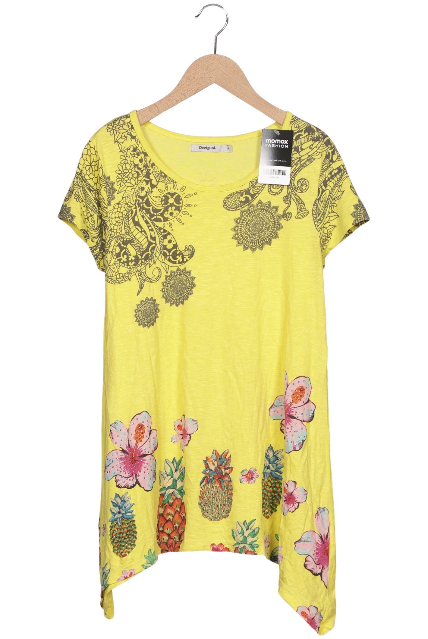 

Desigual Damen T-Shirt, gelb, Gr. 38