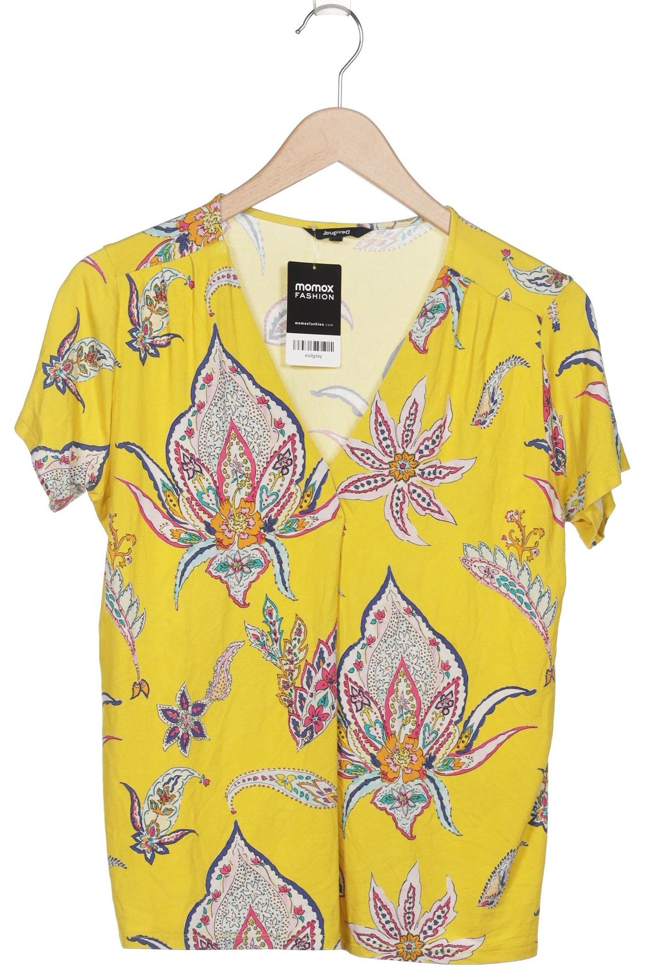 

Desigual Damen T-Shirt, gelb, Gr. 42