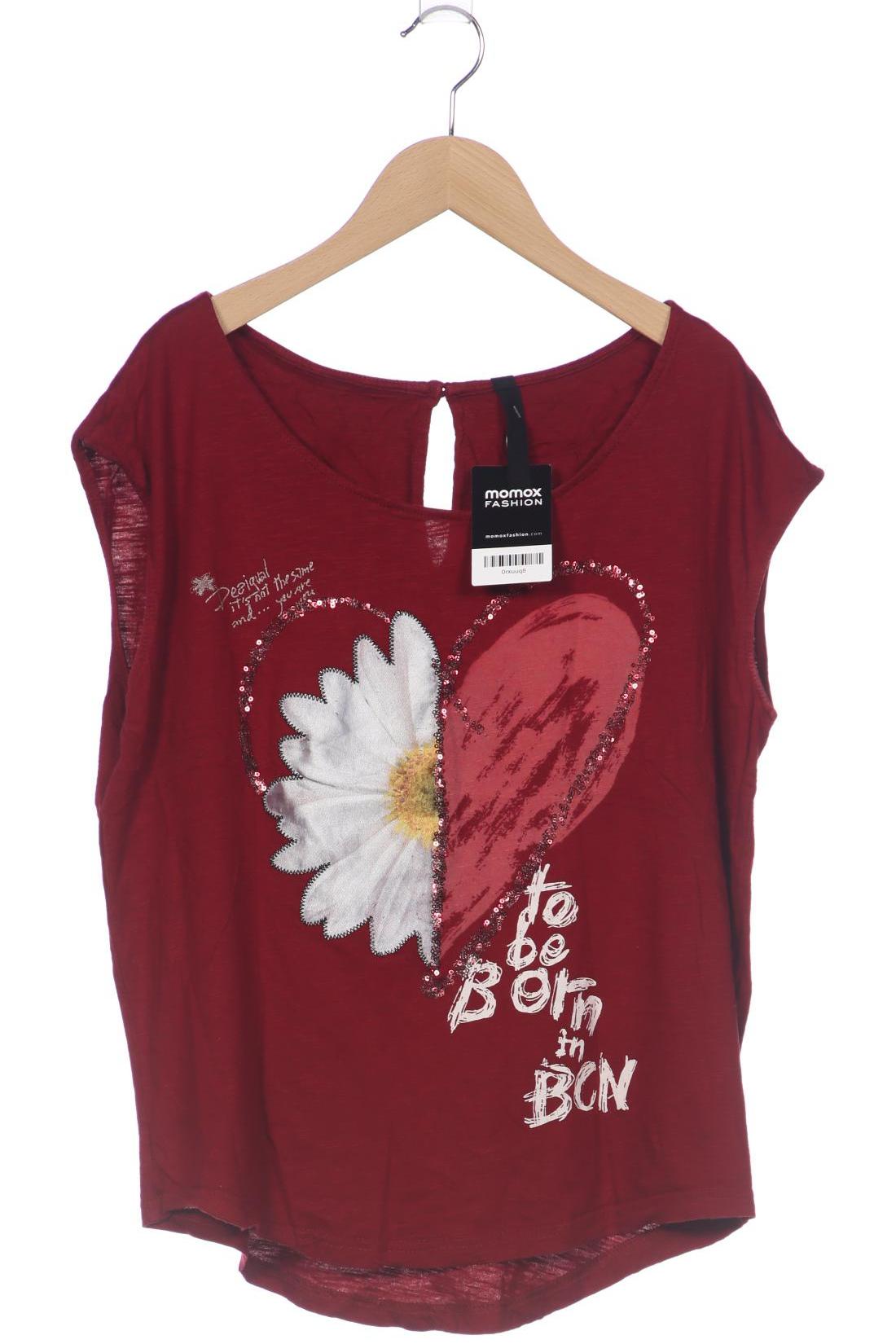 

Desigual Damen T-Shirt, rot, Gr. 38