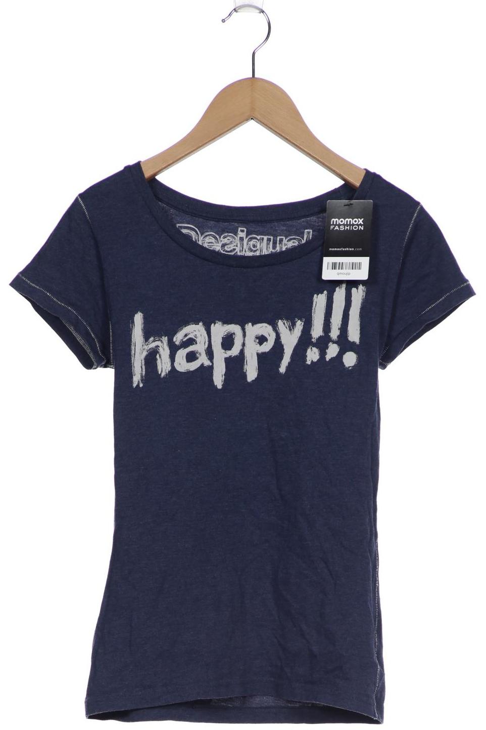 

Desigual Damen T-Shirt, marineblau