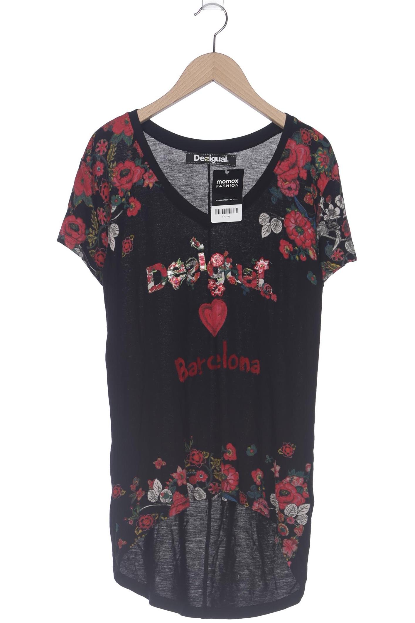 

Desigual Damen T-Shirt, schwarz, Gr. 38