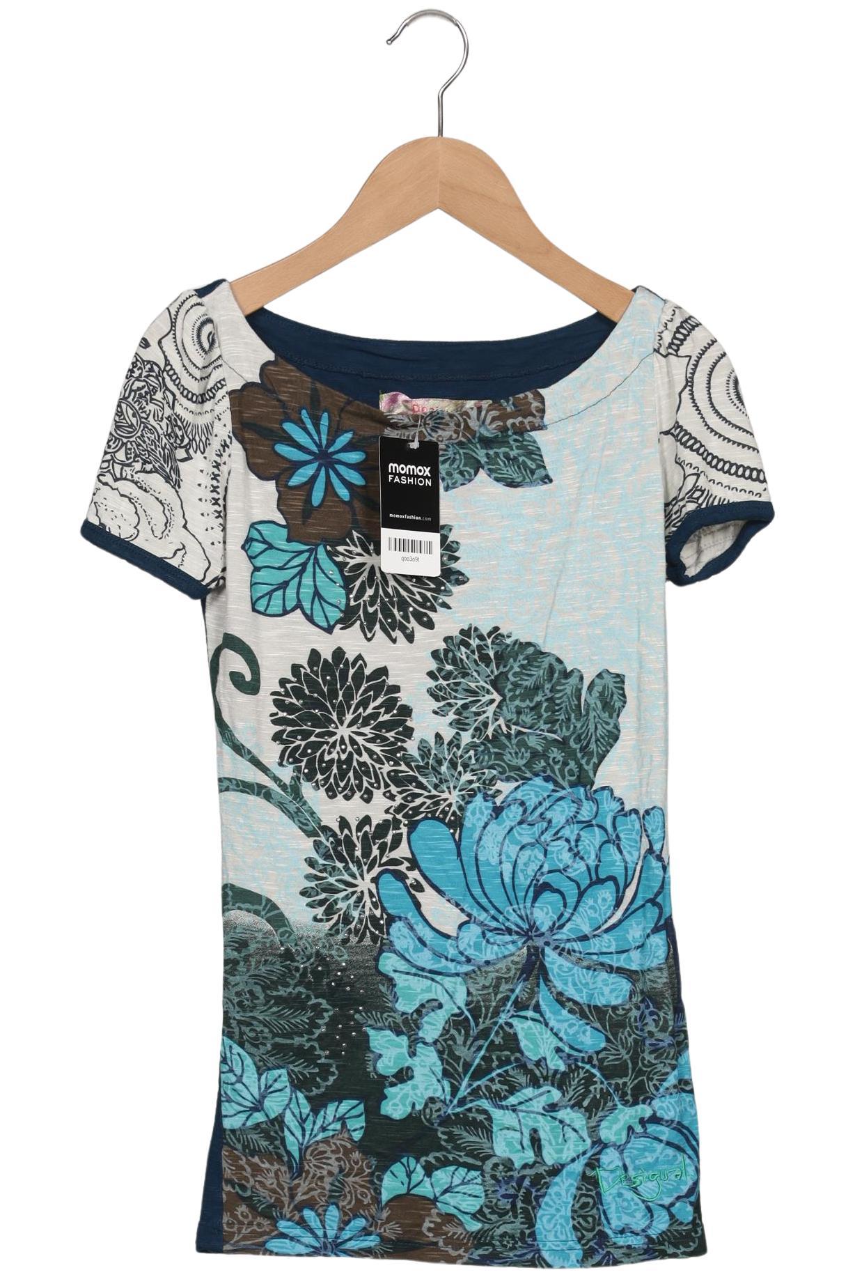 

Desigual Damen T-Shirt, mehrfarbig, Gr. 34