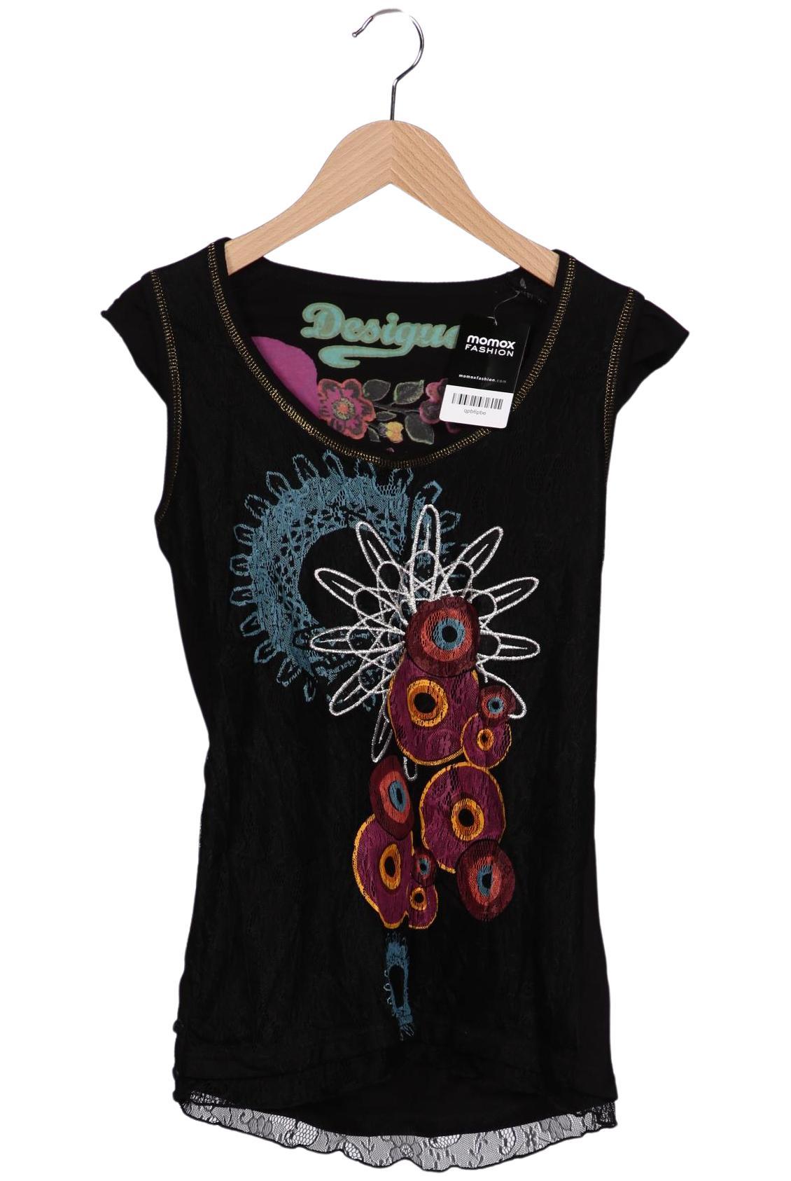

Desigual Damen T-Shirt, schwarz, Gr. 42