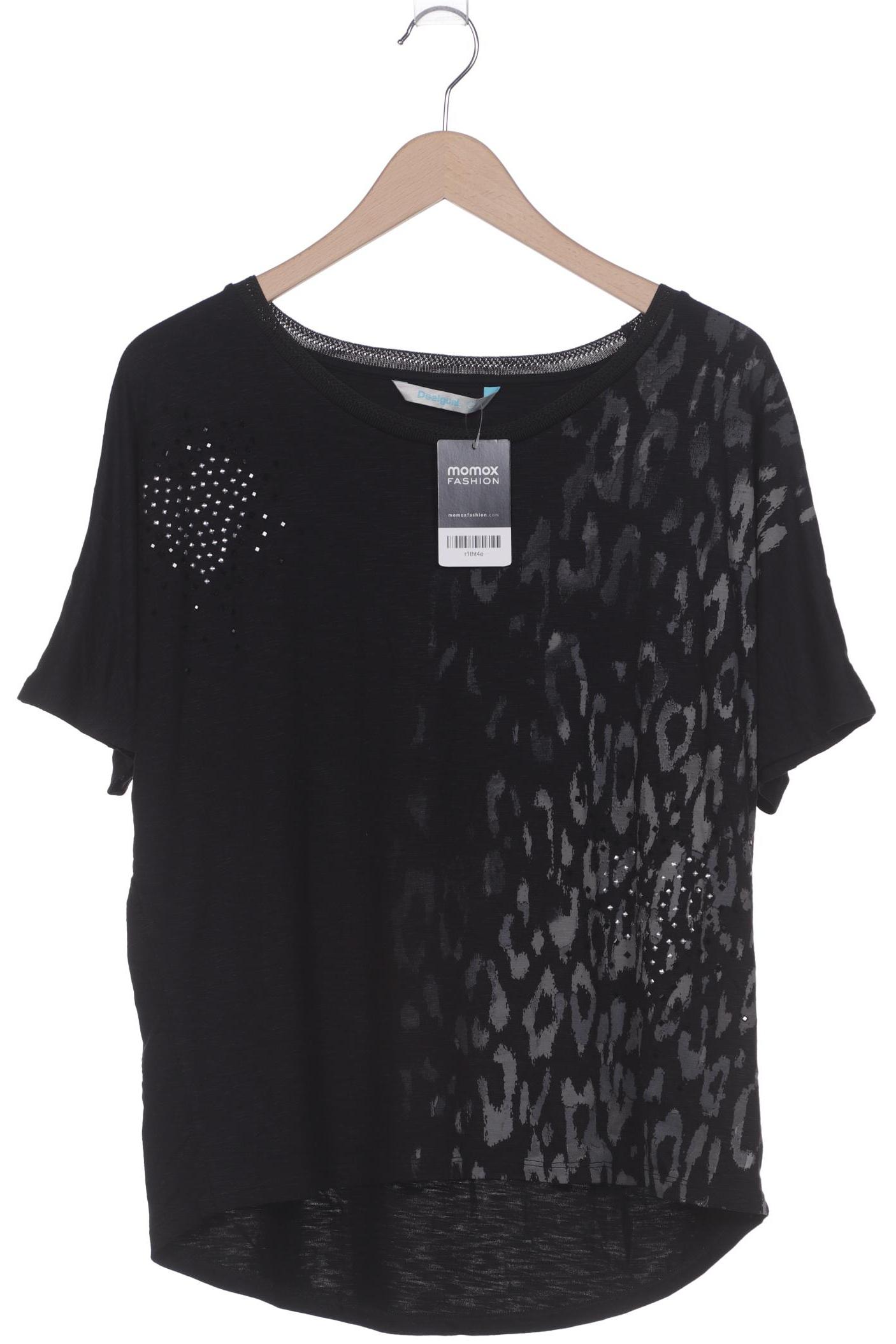 

Desigual Damen T-Shirt, schwarz, Gr. 42