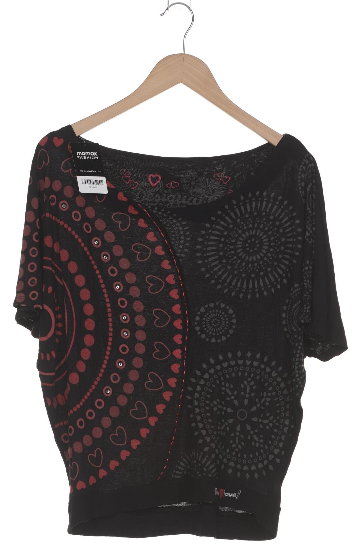

Desigual Damen T-Shirt, schwarz, Gr. 38