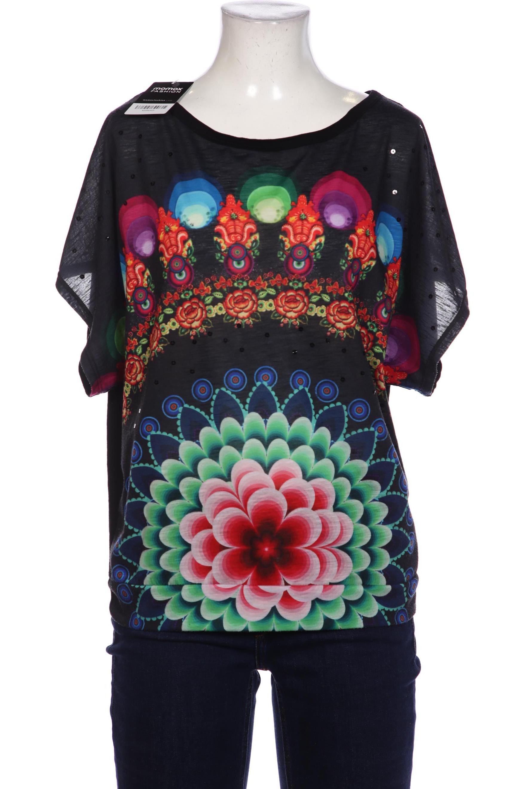

Desigual Damen T-Shirt, schwarz, Gr. 38