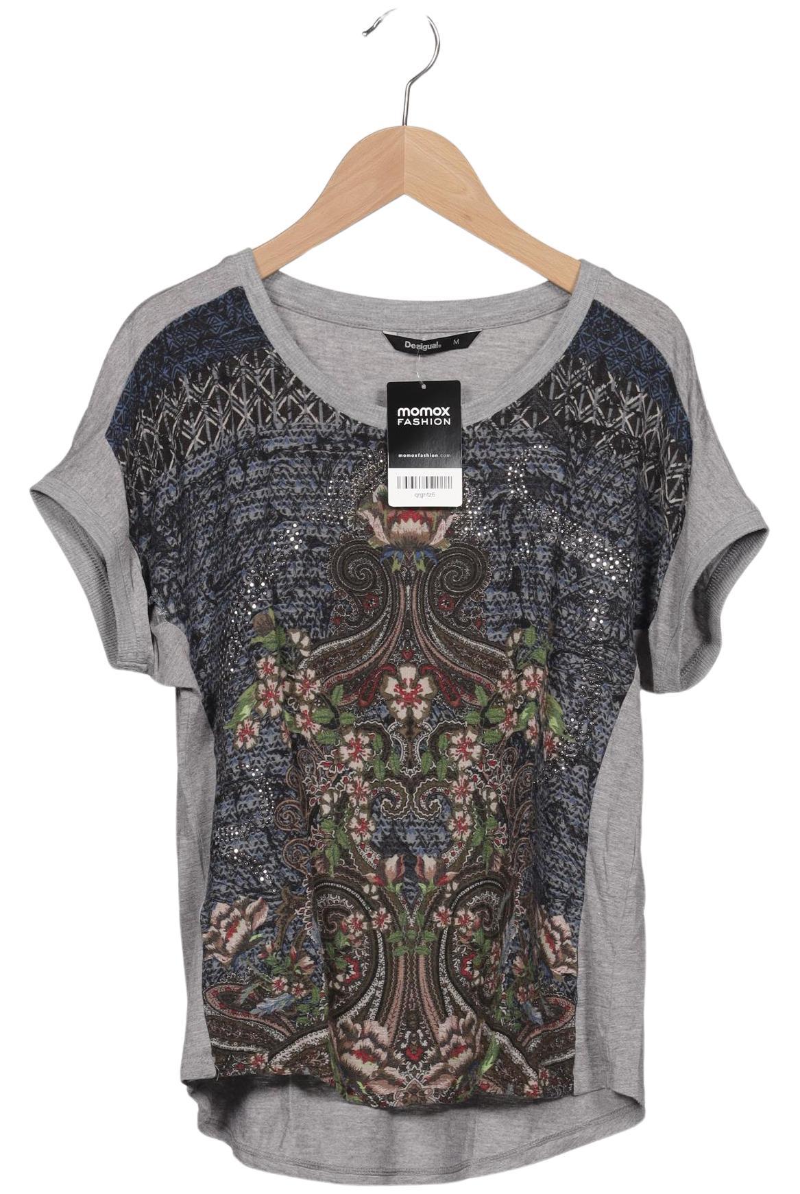 

Desigual Damen T-Shirt, grau, Gr. 38