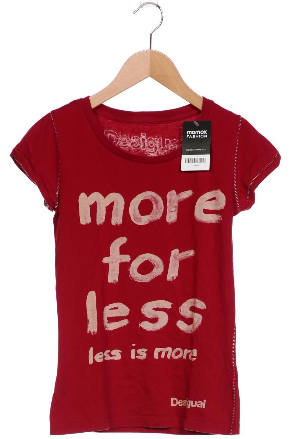 

Desigual Damen T-Shirt, rot, Gr. 36